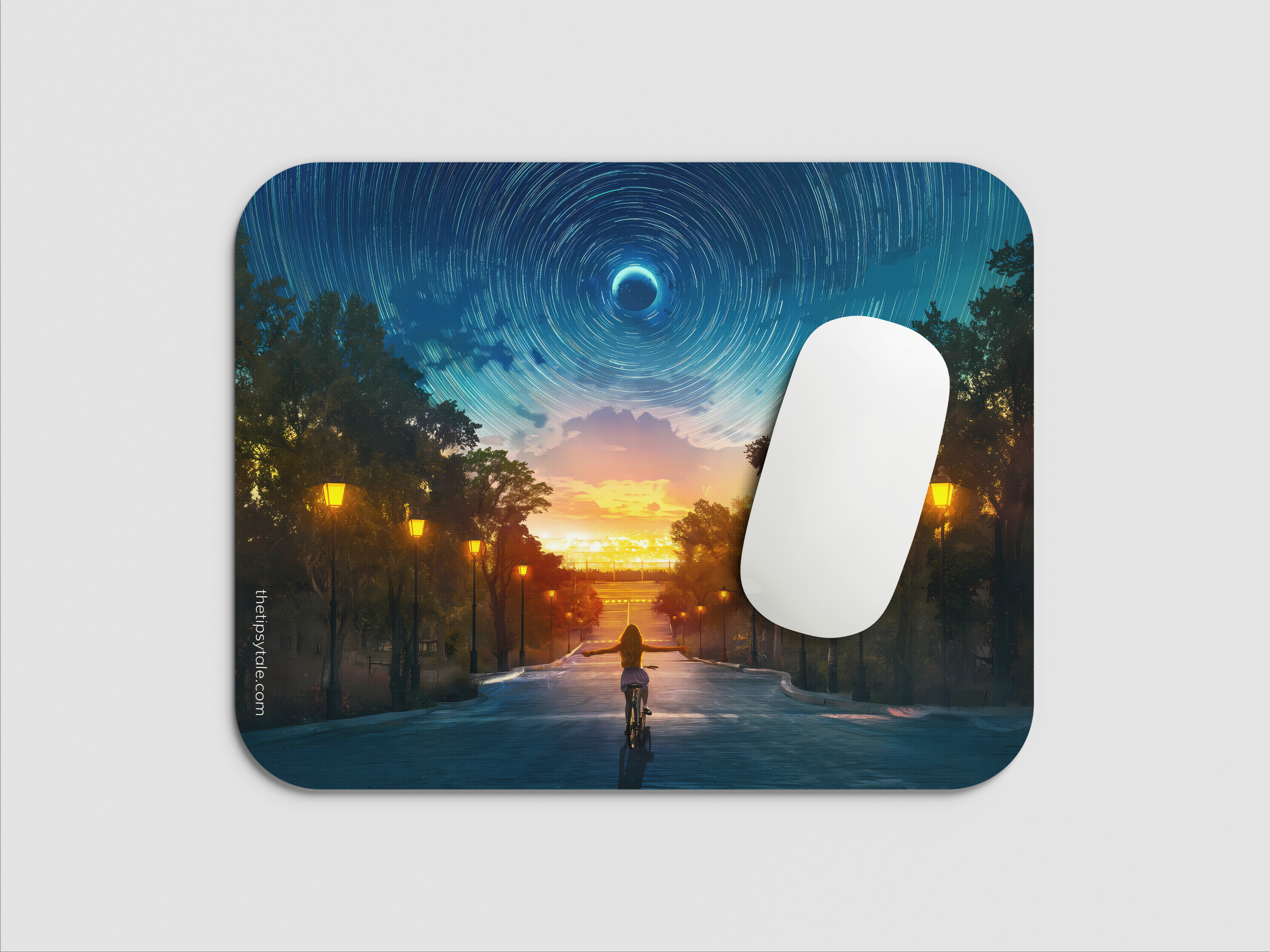 "TOWARDS BEAUTIFUL VIEW" Mousepad Enhance Your Workspace with Style