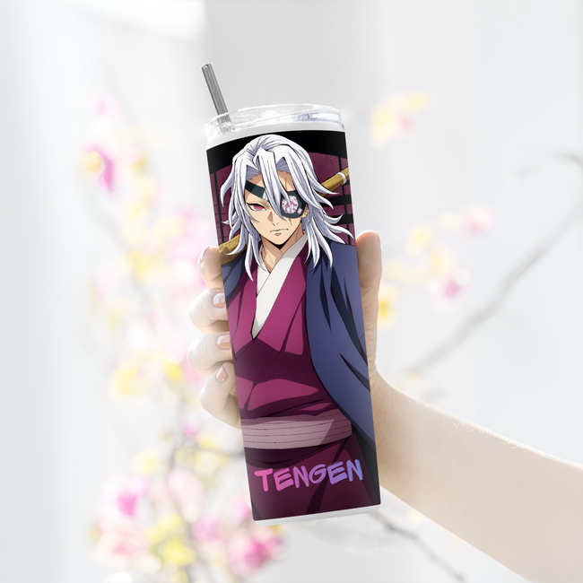 "TENGEN - THE OG DEMON SLAYER" Tumbler with Metal Straw
