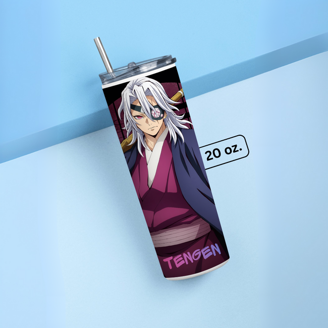 "TENGEN - THE OG DEMON SLAYER" Tumbler with Metal Straw