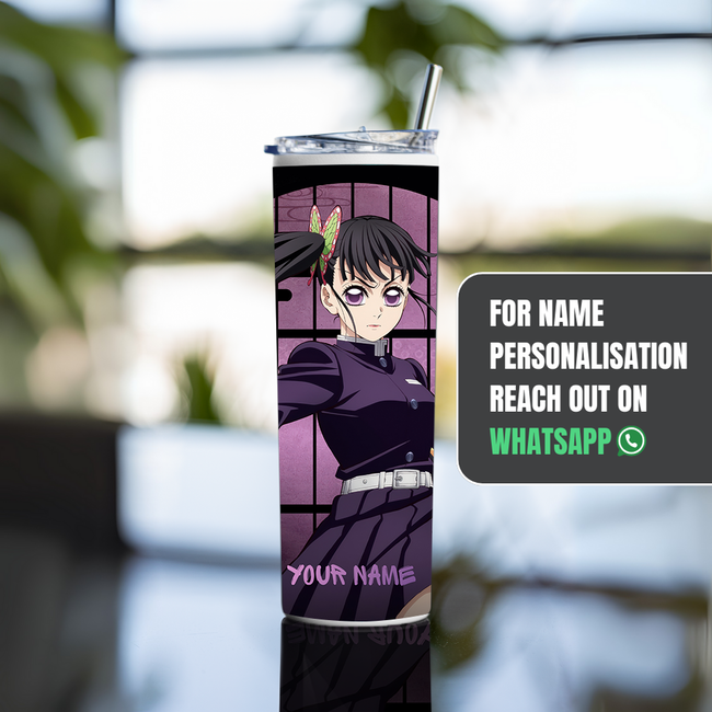 "KANAO - THE OG DEMON SLAYER" Tumbler with Metal Straw