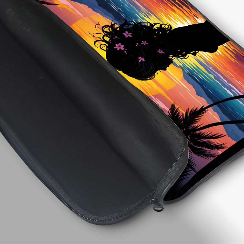 "WOMAN SHILHOUETTE " -Laptop Sleeves:Bold Modern Design for Every Size