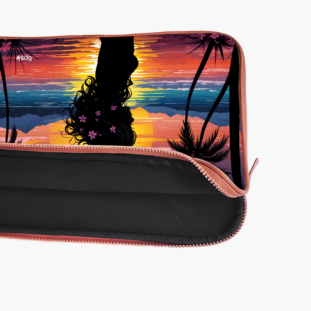 "WOMAN SHILHOUETTE " -Laptop Sleeves:Bold Modern Design for Every Size