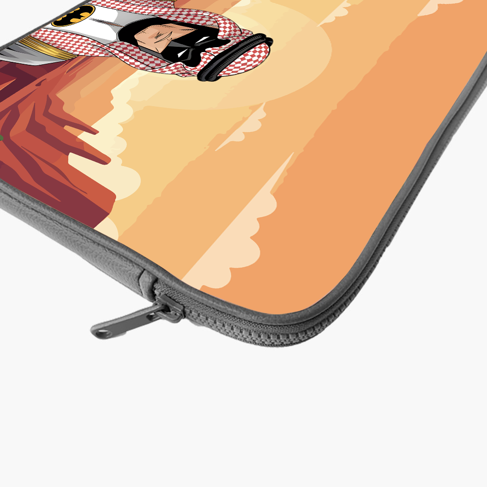 "BATMAN - RAMADAN EDITION" -Laptop Sleeves:Bold Modern Design for Every Size