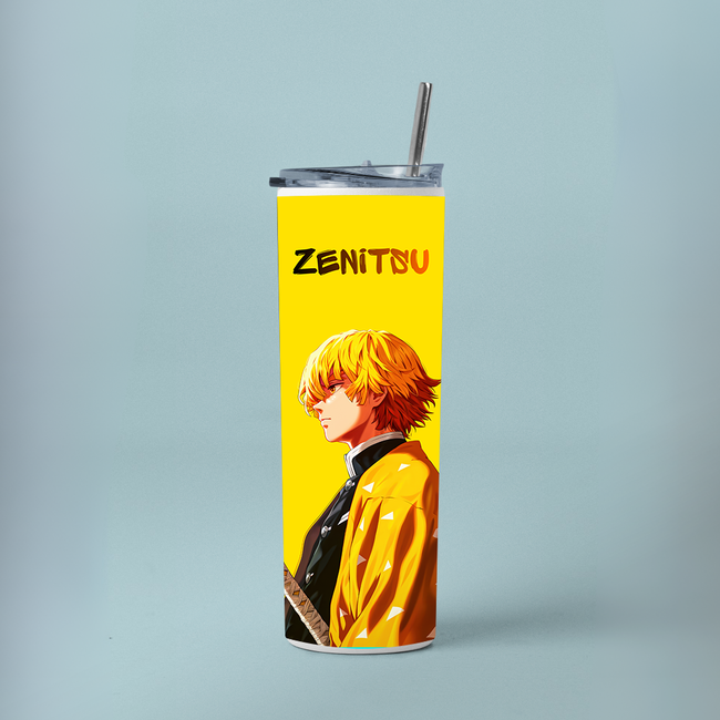"ZENITSU THE OG" Tumbler with Metal Straw