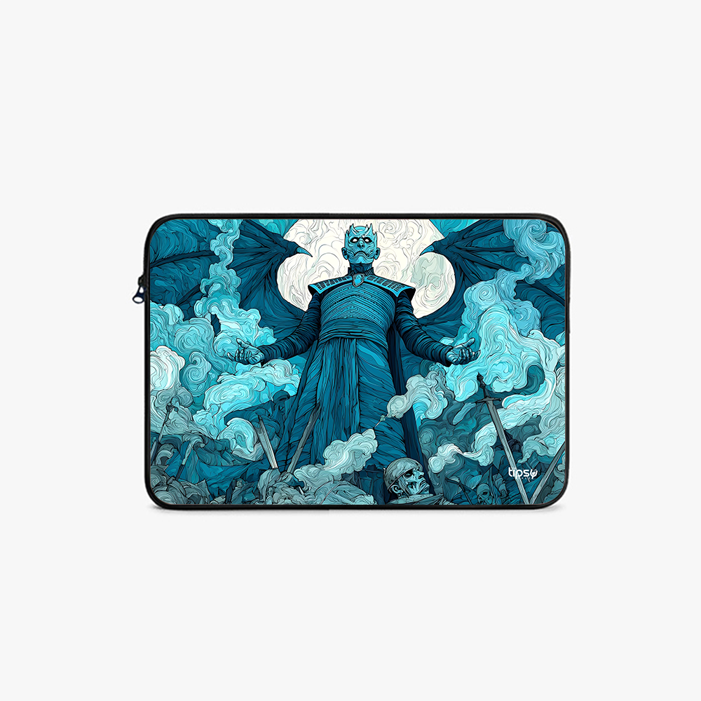 " THE NIGHT KING - GOT" -Laptop Sleeves:Bold Modern Design for Every Size