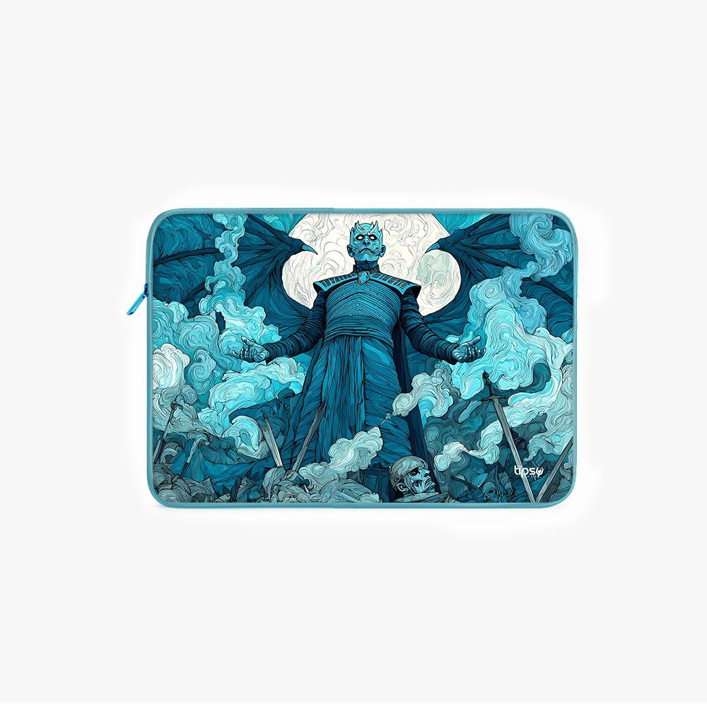 " THE NIGHT KING - GOT" -Laptop Sleeves:Bold Modern Design for Every Size