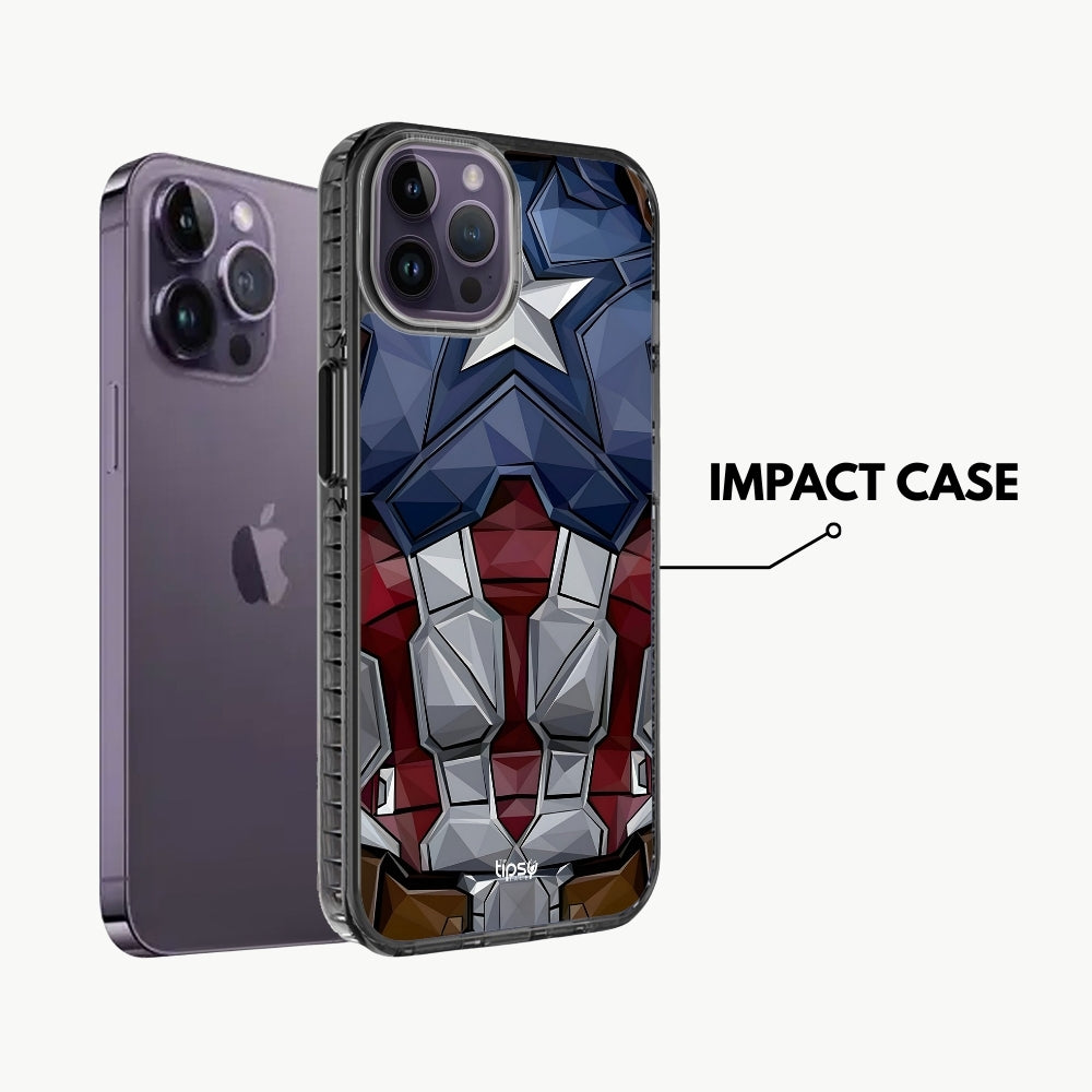 "Captain America" -Mobile Covers Shock Resistant, Slim & Stylish Cases