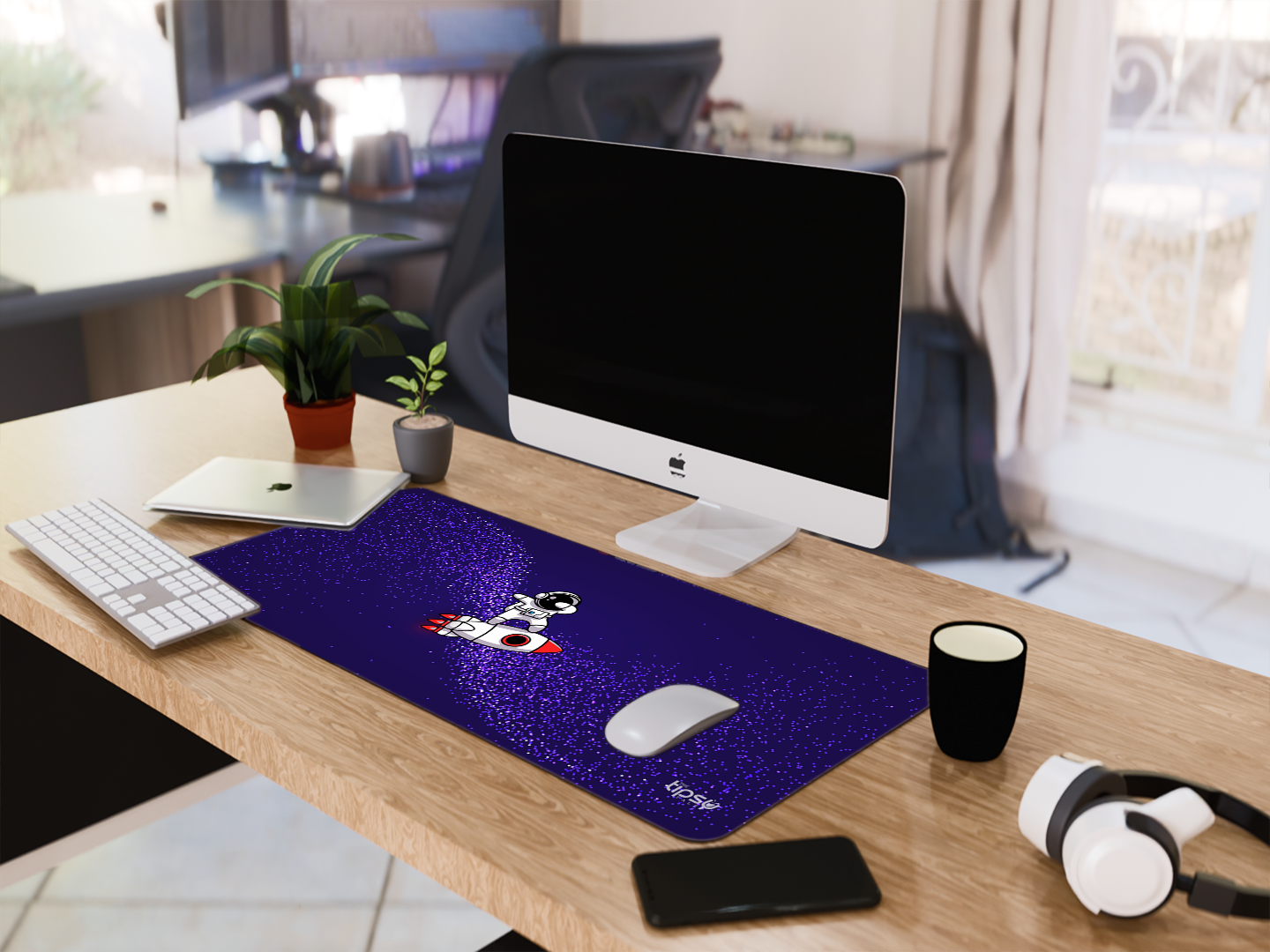 "Dapping Astronaut" Gaming Mousepad- Elevate Your Gaming Experience