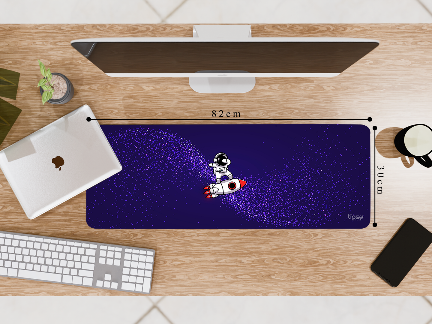 "Dapping Astronaut" Gaming Mousepad- Elevate Your Gaming Experience