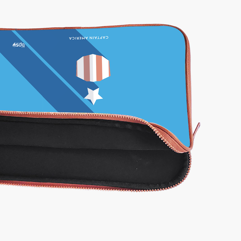 "CAPTAIN AMERICA - ROGGERS" -Laptop Sleeves:Bold Modern Design for Every Size