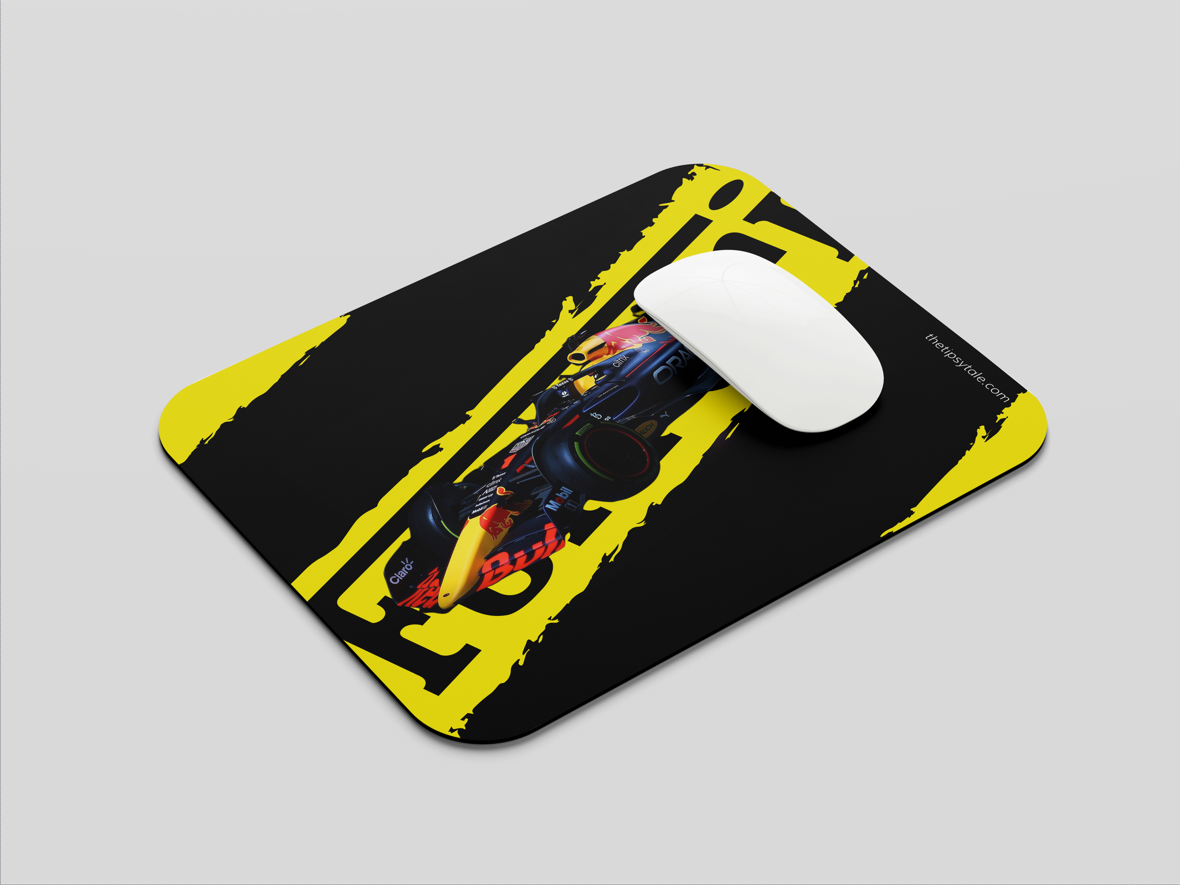 "ORACLE RED BULL RACING - SCUDERIA FERRARI" Mousepad Enhance Your Workspace with Style