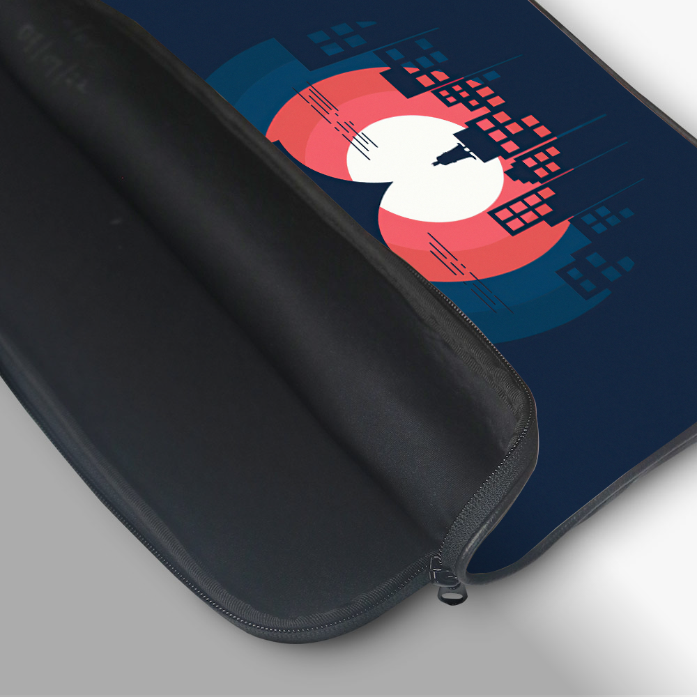 "BATMAN FROM BAT CAVE" -Laptop Sleeves:Bold Modern Design for Every Size