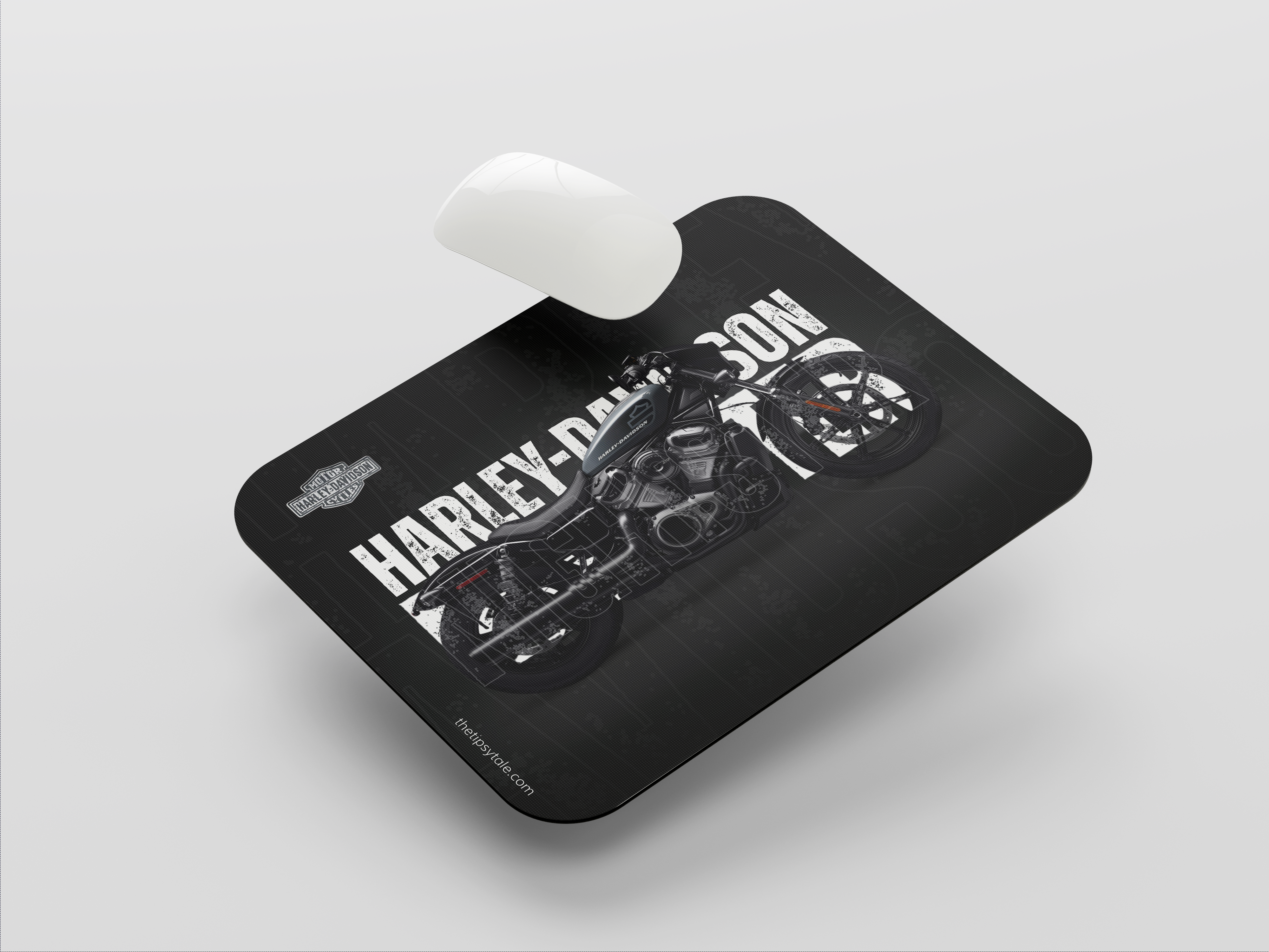 "HARLEY DAVIDSON NIGHTSTER" Mousepad Enhance Your Workspace with Style