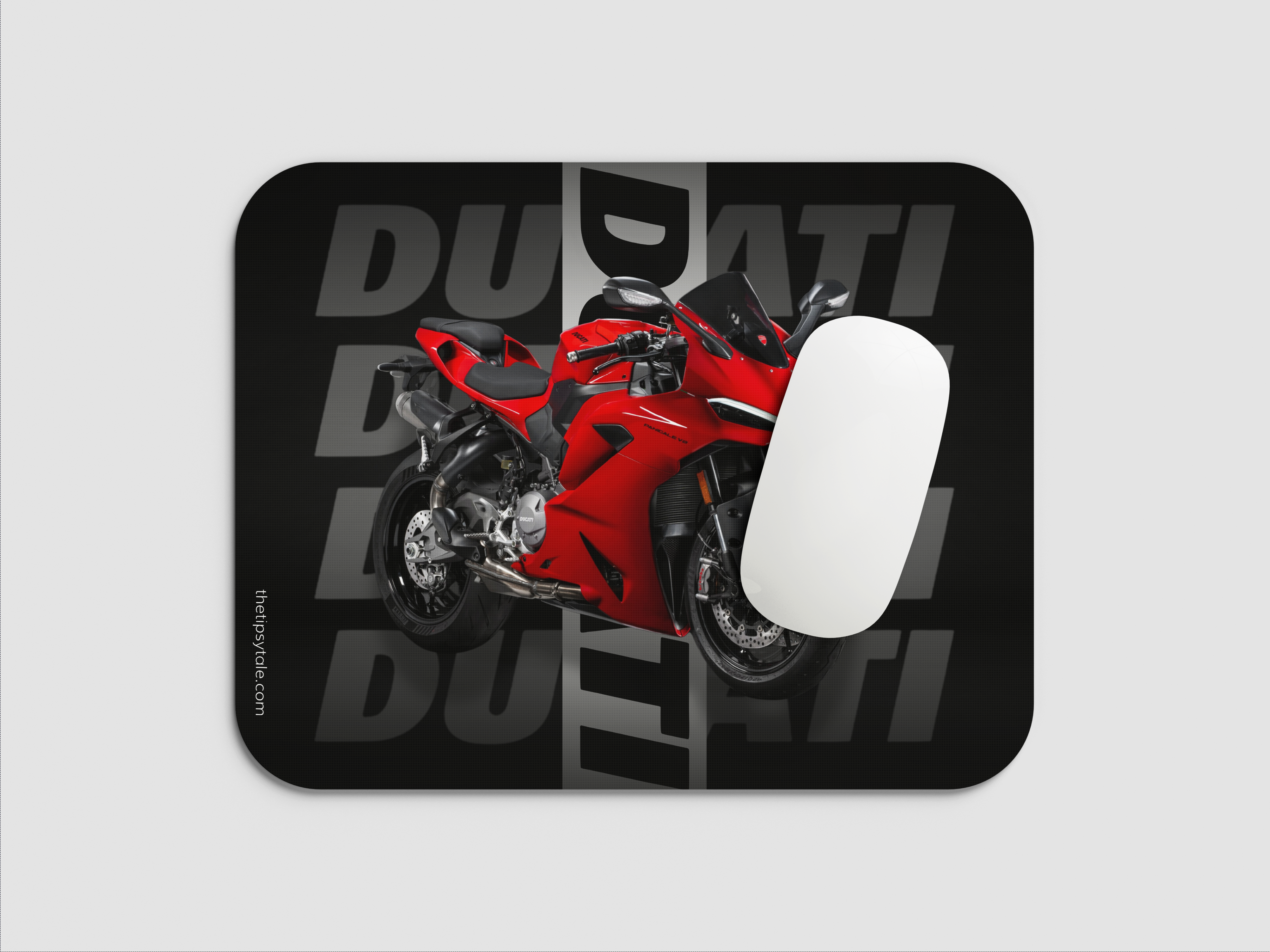 "DUCATI BIKE" Mousepad Enhance Your Workspace with Style