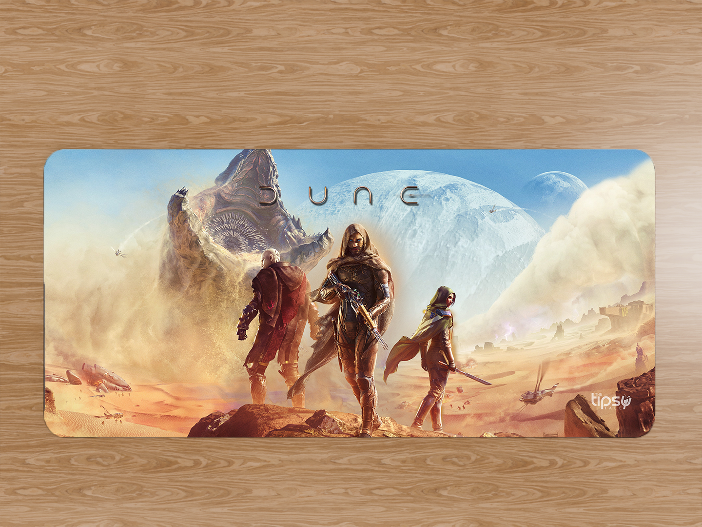 "Dune: The Dessert Theme" Gaming Mousepad Elevate Your Gaming Experience