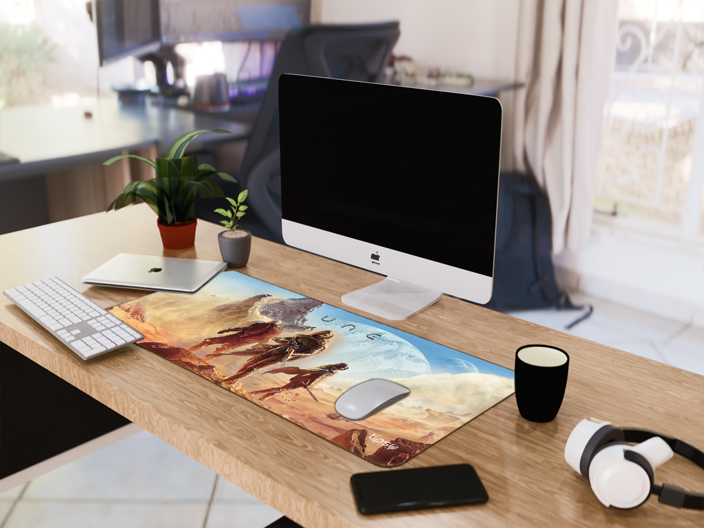 "Dune: The Dessert Theme" Gaming Mousepad Elevate Your Gaming Experience