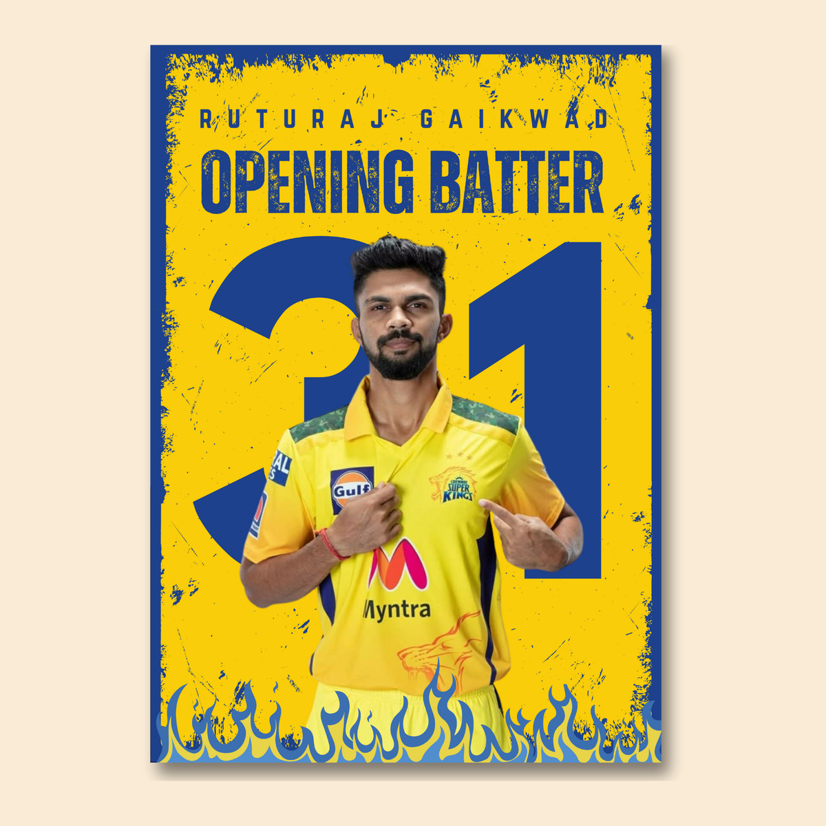 Ruturaj Gaikwad Top Batsman In Ipl 2021 RUTURAJ GAIKWAD