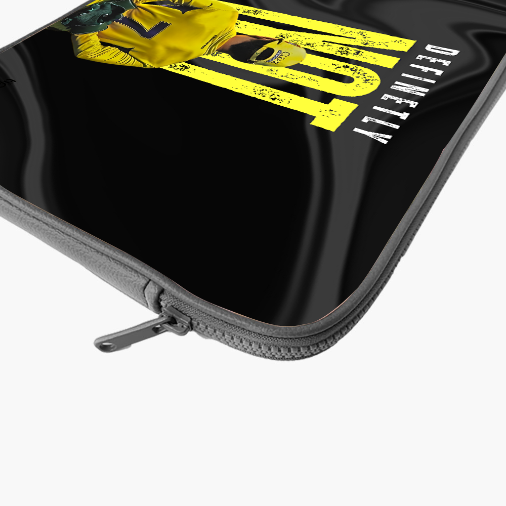 "DHONI 7 - CRICKET FANBASE" -Laptop Sleeves:Bold Modern Design for Every Size