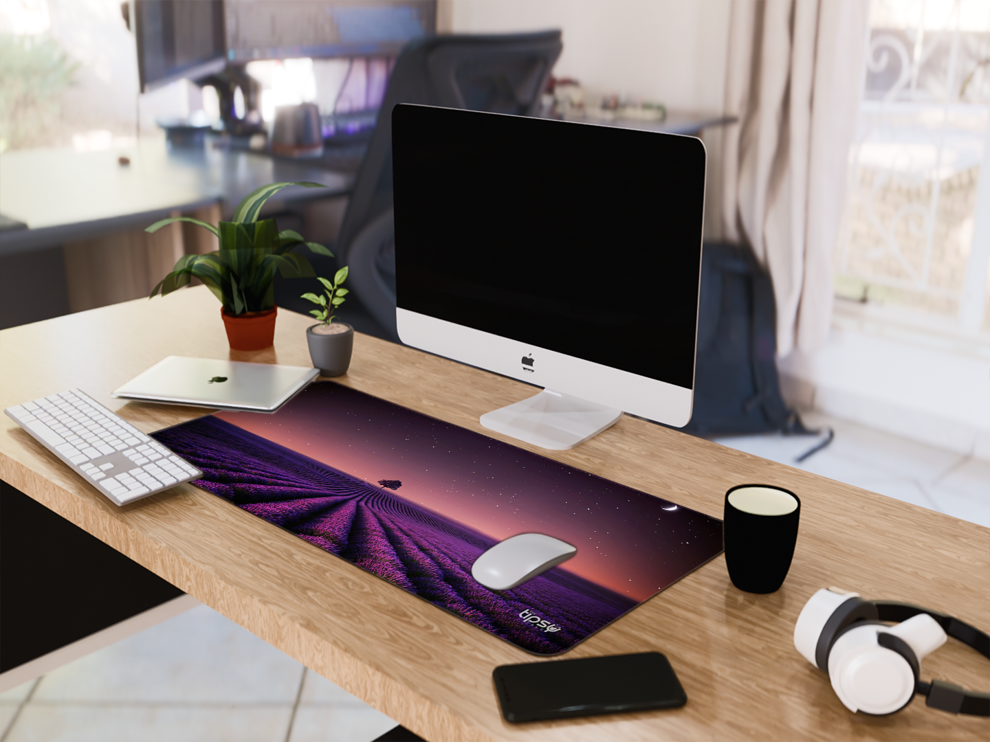 "In the Nights, Between the Stars" Gaming Mousepad- Elevate Your Gaming Experience