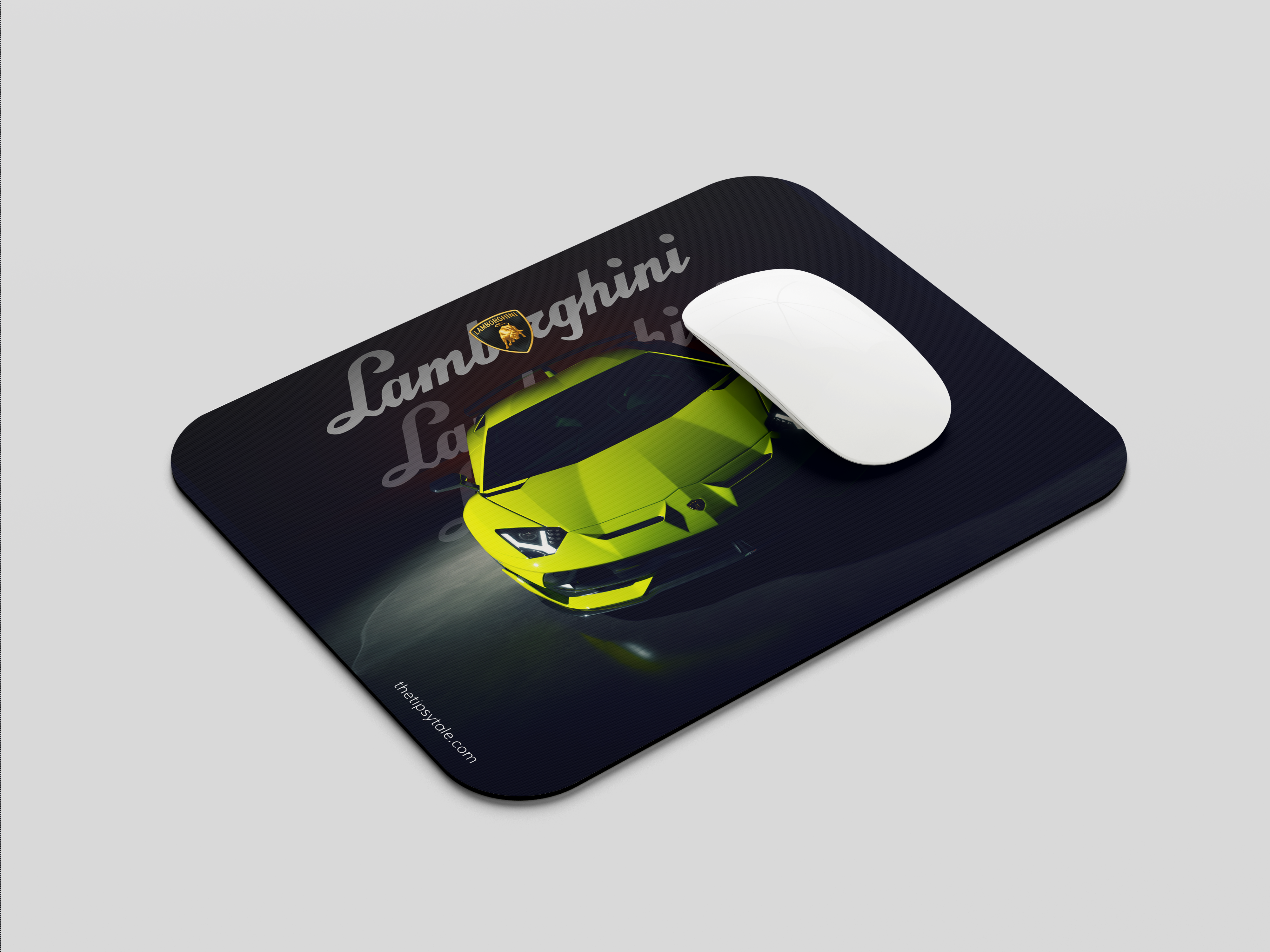 "LAMBORGINI - UNLEASH THE BULL" Mousepad Enhance Your Workspace with Style