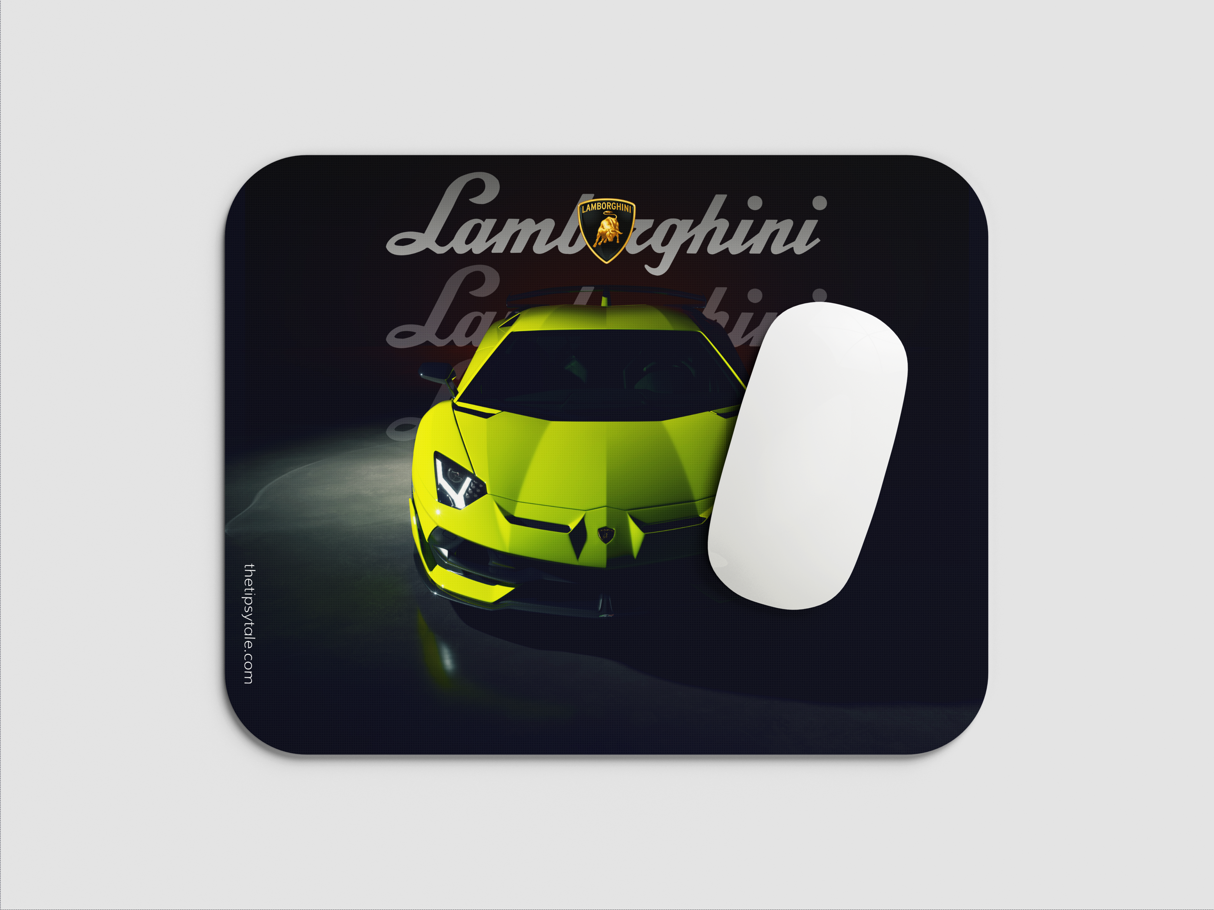 "LAMBORGINI - UNLEASH THE BULL" Mousepad Enhance Your Workspace with Style