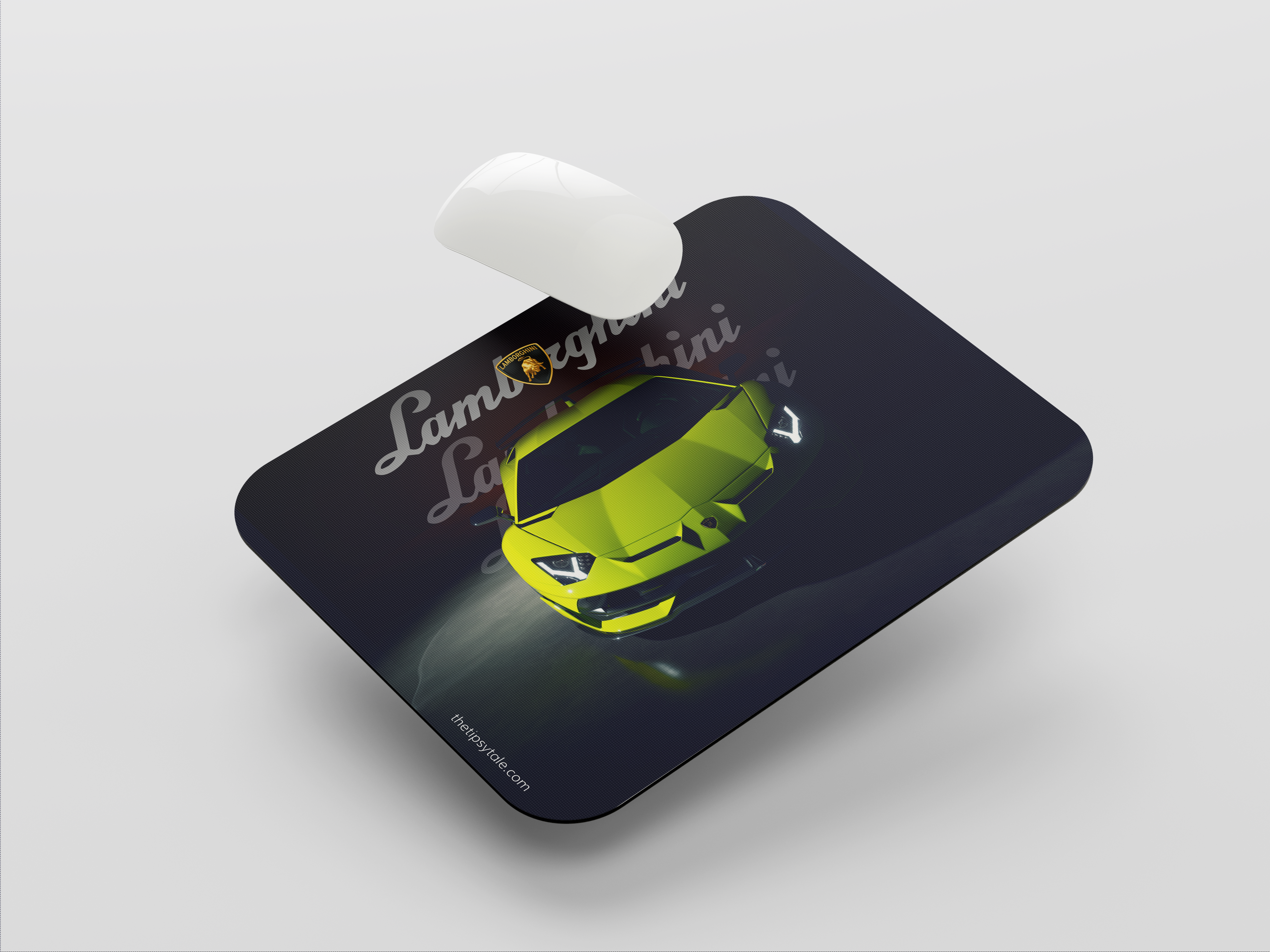 "LAMBORGINI - UNLEASH THE BULL" Mousepad Enhance Your Workspace with Style
