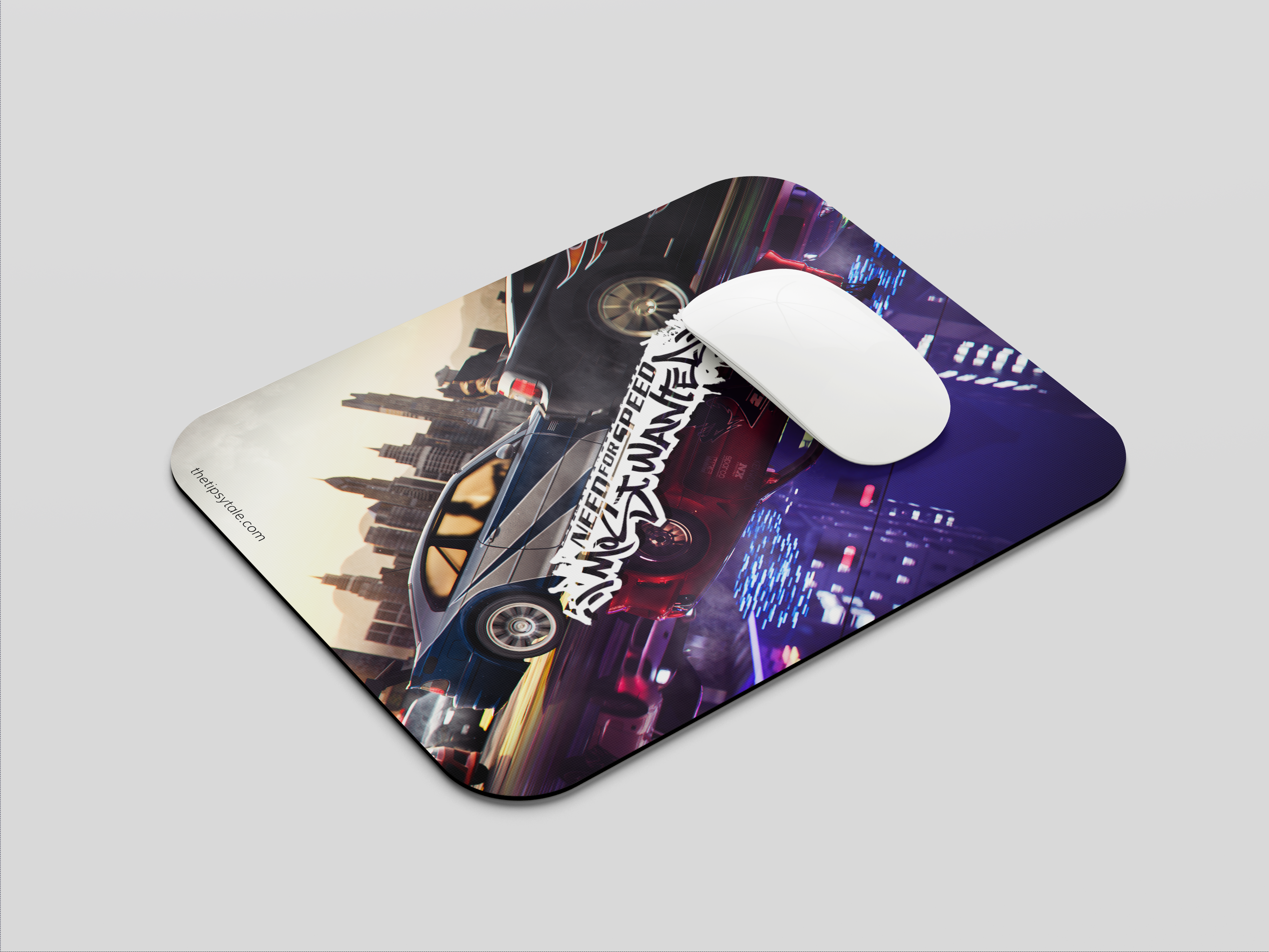 "NFS- MOST WANTED - GAMING EDITION" Mousepad Enhance Your Workspace with Style