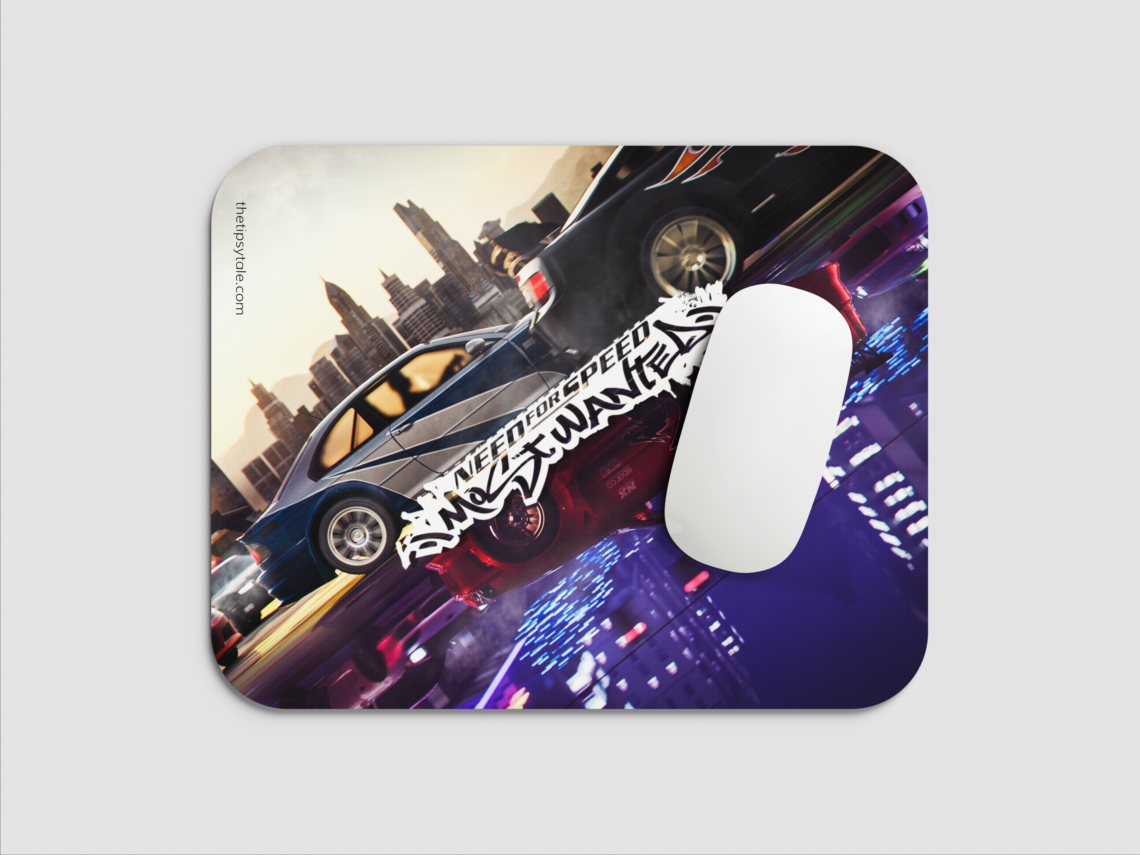 "NFS- MOST WANTED - GAMING EDITION" Mousepad Enhance Your Workspace with Style