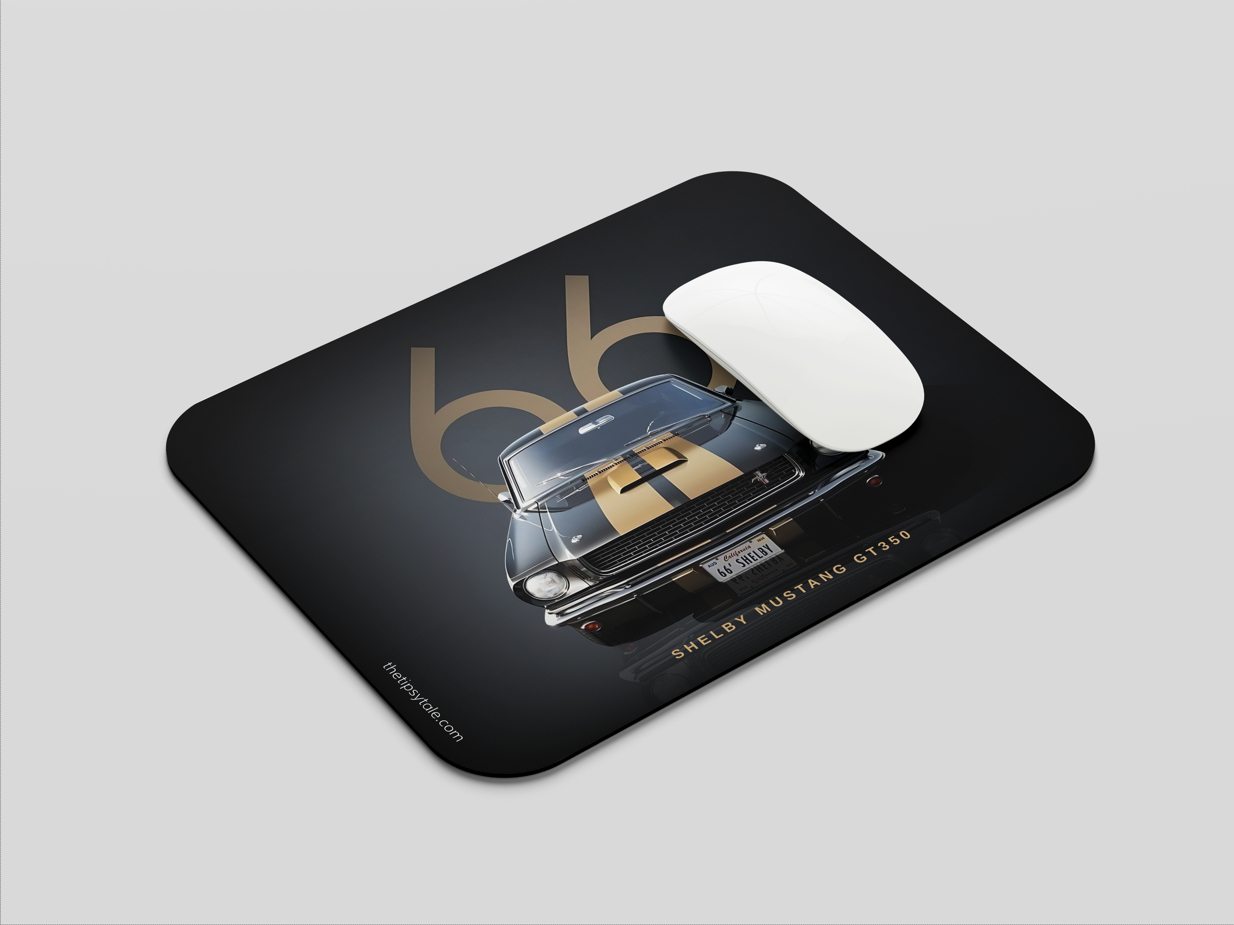 "SHELBY MUSTANG GT350" Mousepad Enhance Your Workspace with Style