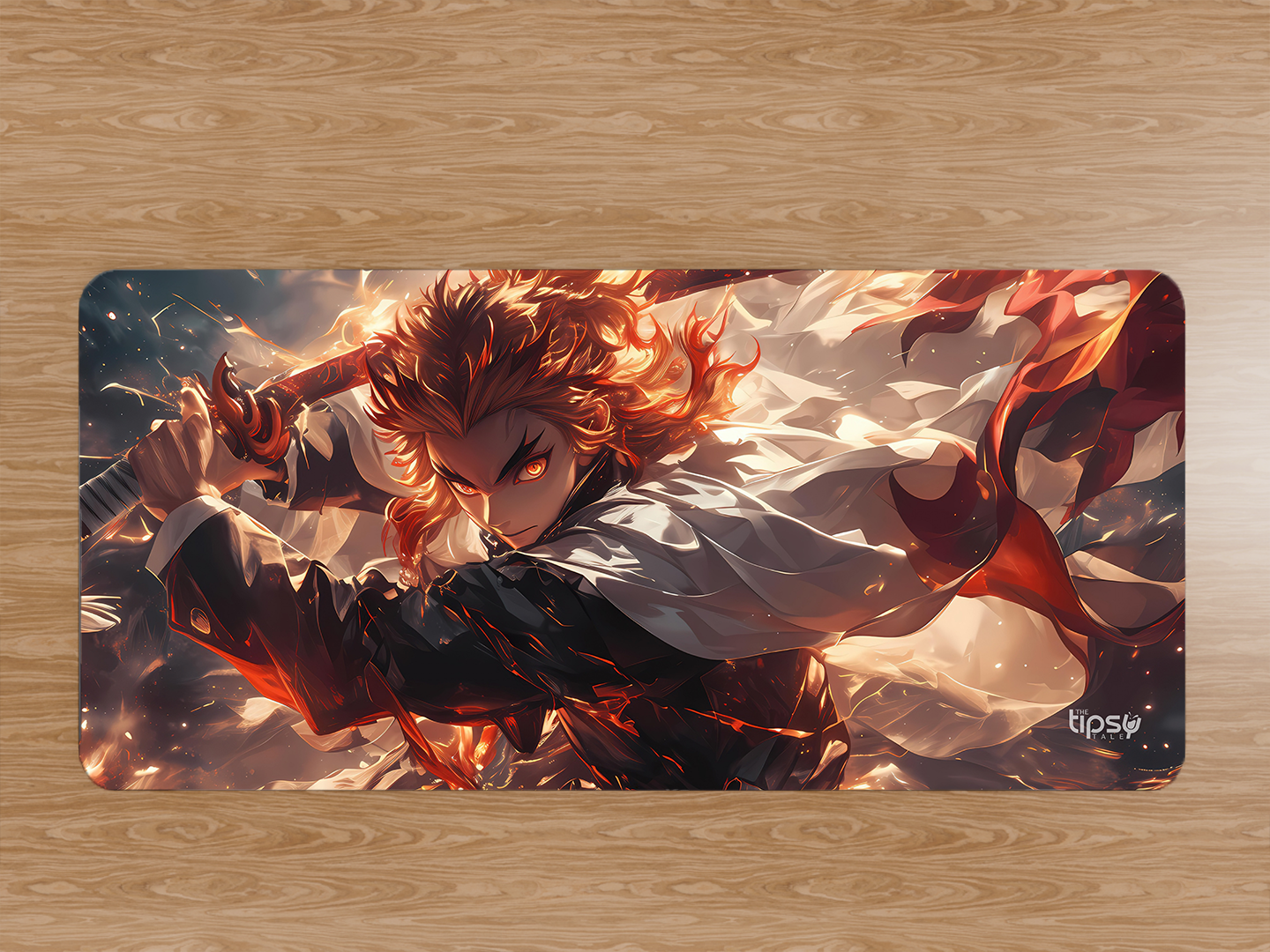 "The Demon Slayer: In the Wild" Gaming Mousepad Elevate Your Gaming Experience