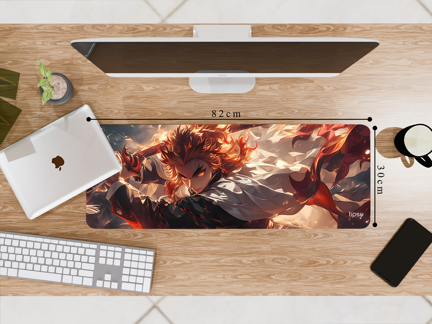 "The Demon Slayer: In the Wild" Gaming Mousepad Elevate Your Gaming Experience