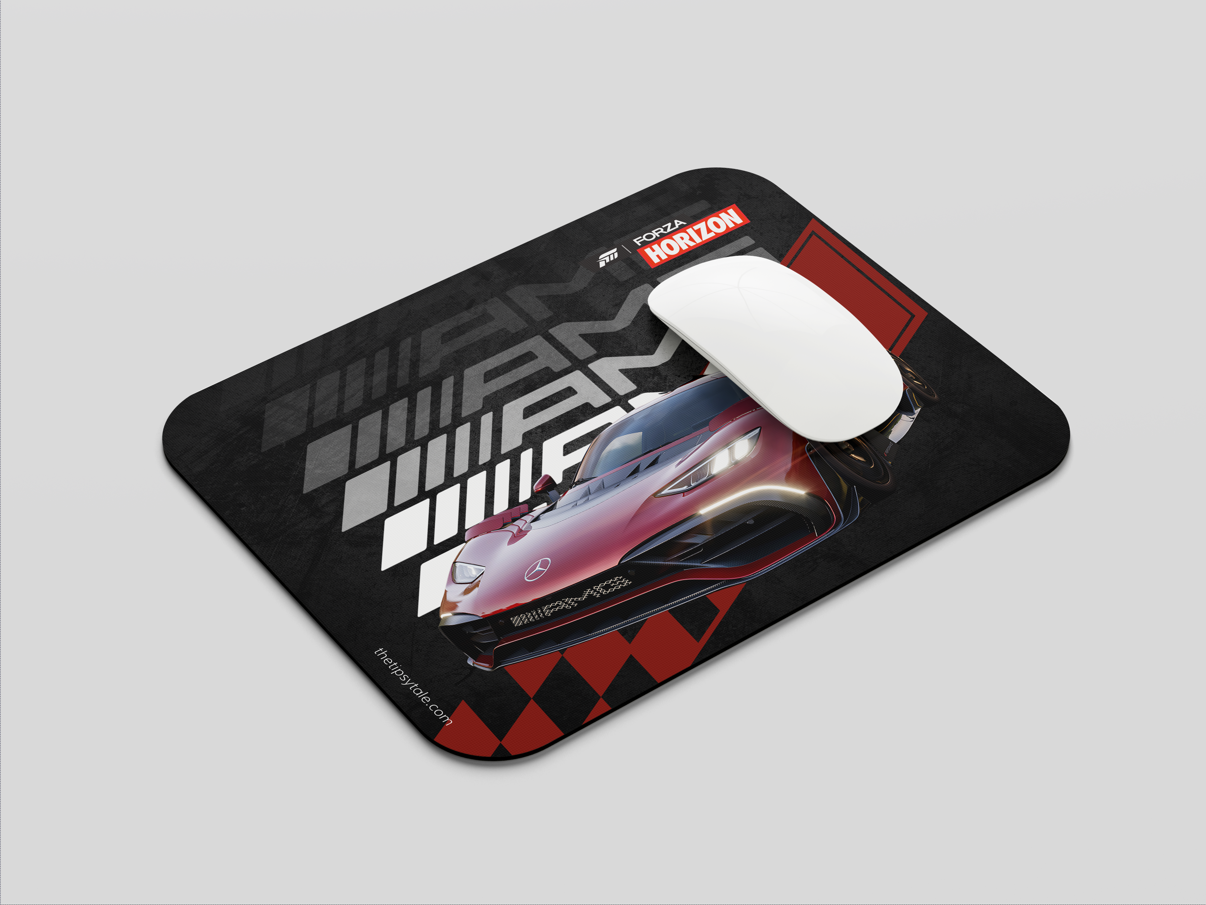 "MERCEDES-AMG - FORZA HORIZON" Mousepad Enhance Your Workspace with Style