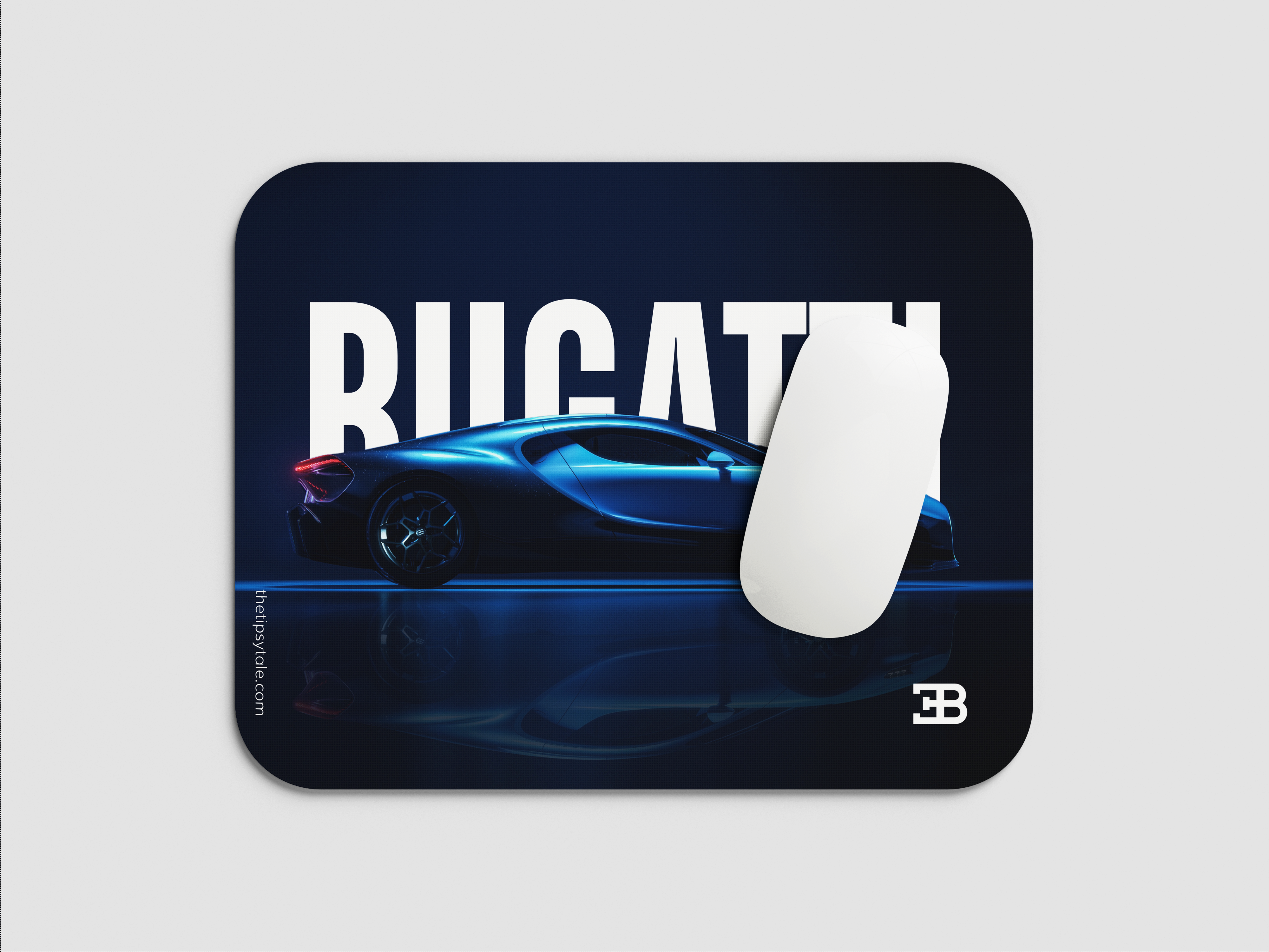 "BUGATTI -  SPEED MONARCH" Mousepad Enhance Your Workspace with Style