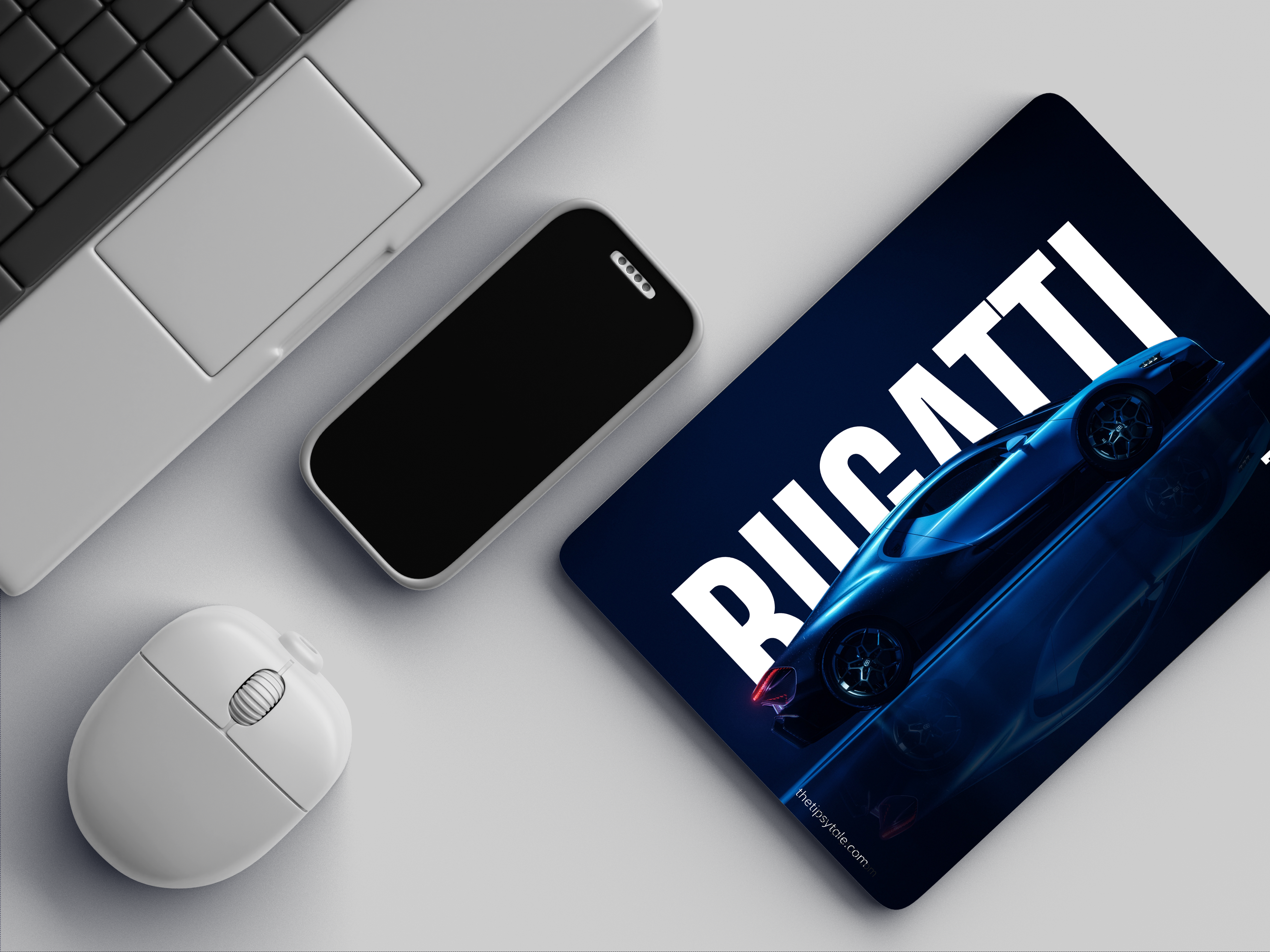 "BUGATTI -  SPEED MONARCH" Mousepad Enhance Your Workspace with Style