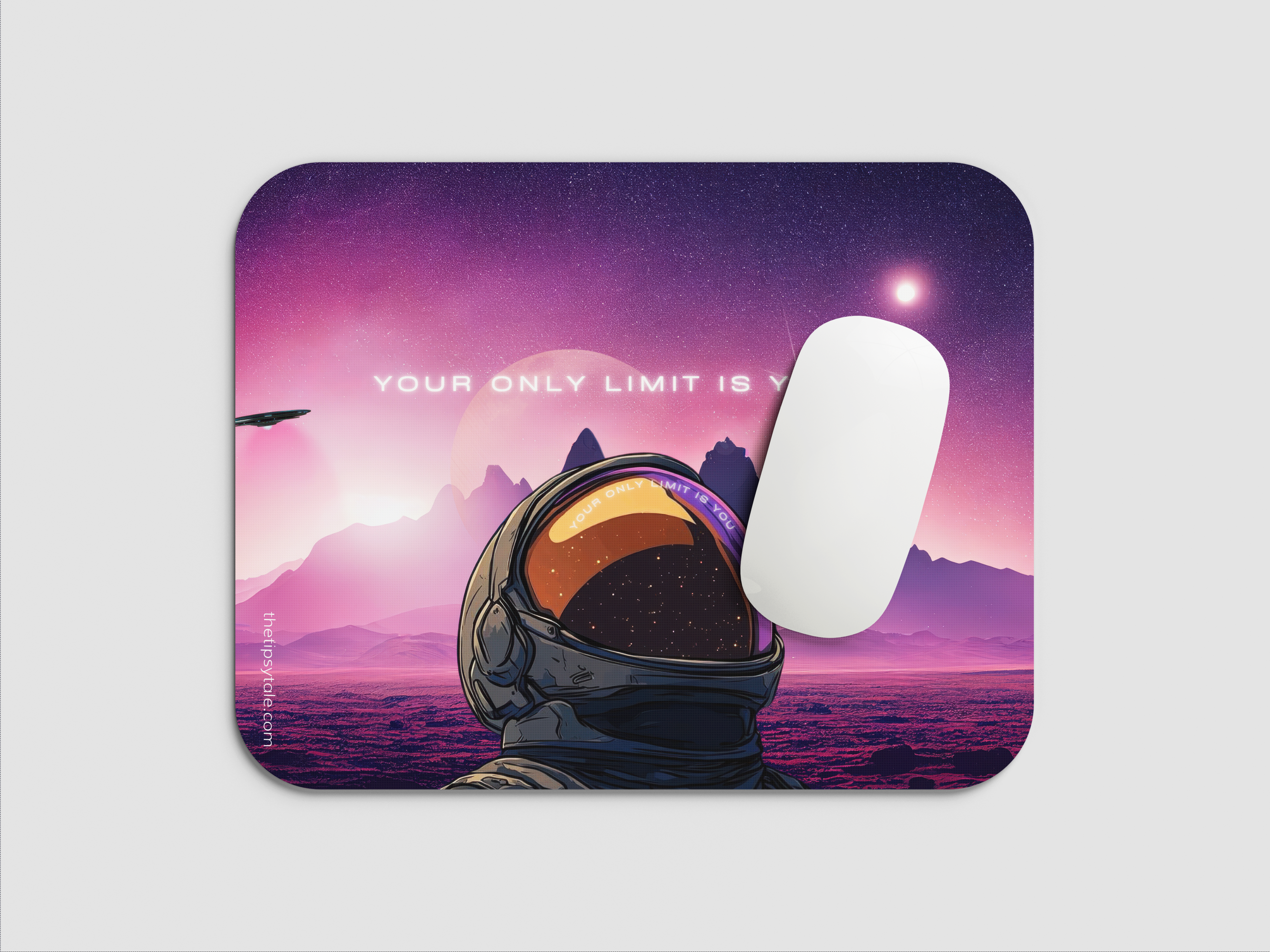 "YOUR ONLY LIMIT IS YOU" Mousepad Enhance Your Workspace with Style