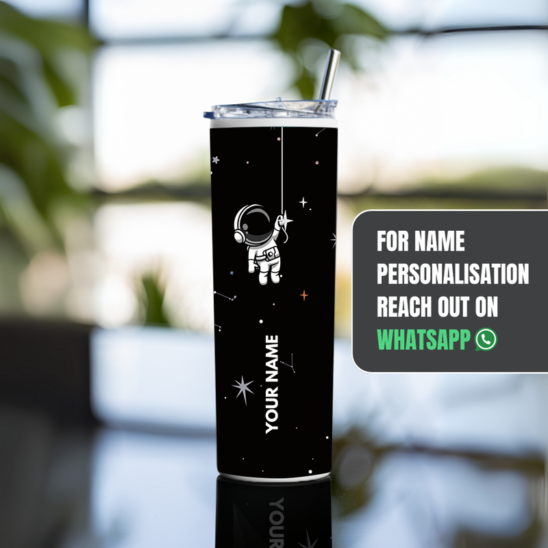"SPACE EDITION" Tumbler with Metal Straw