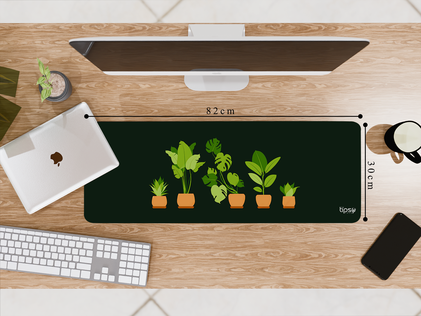"Garden Lover: Plants" Gaming Mousepad- Elevate Your Gaming Experience