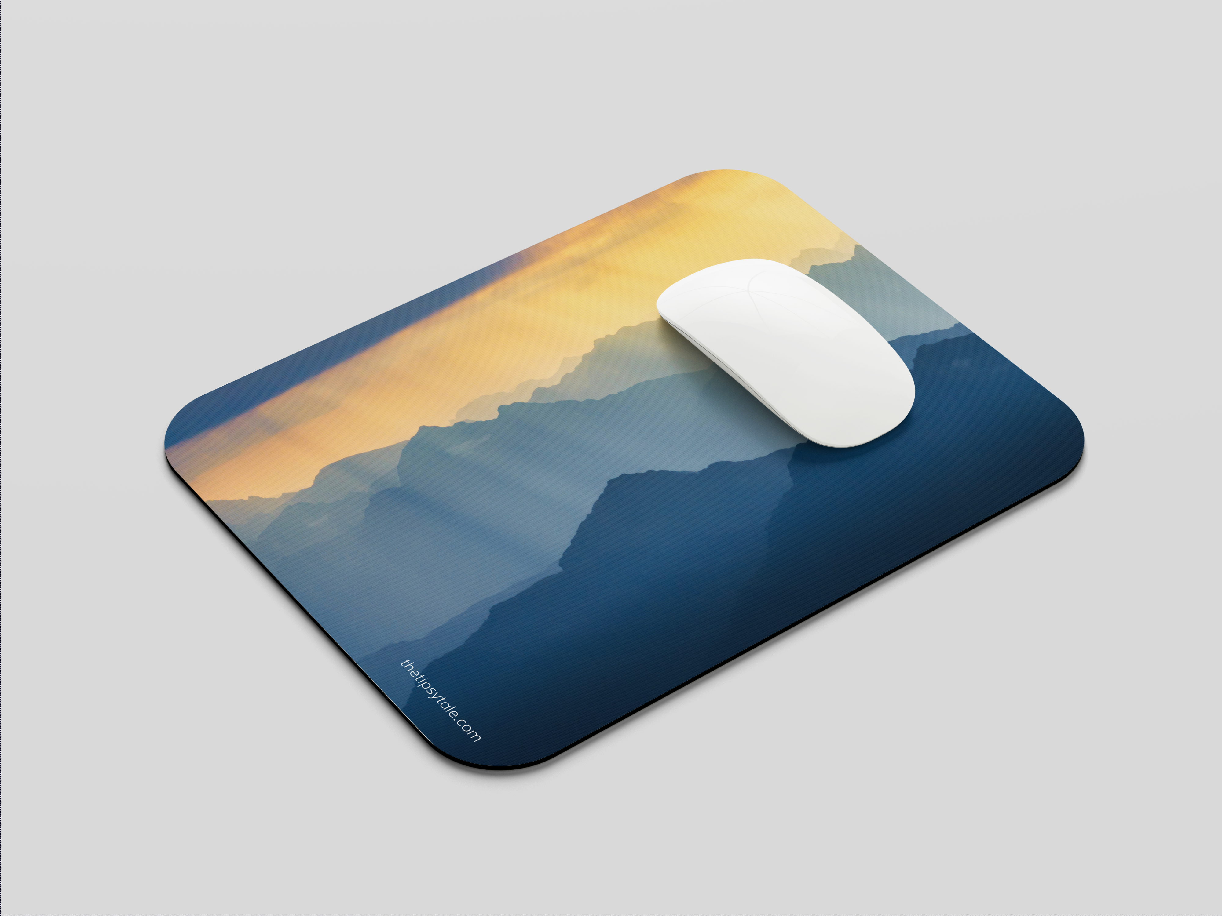 "Nature's Light" Mousepad Enhance Your Workspace with Style