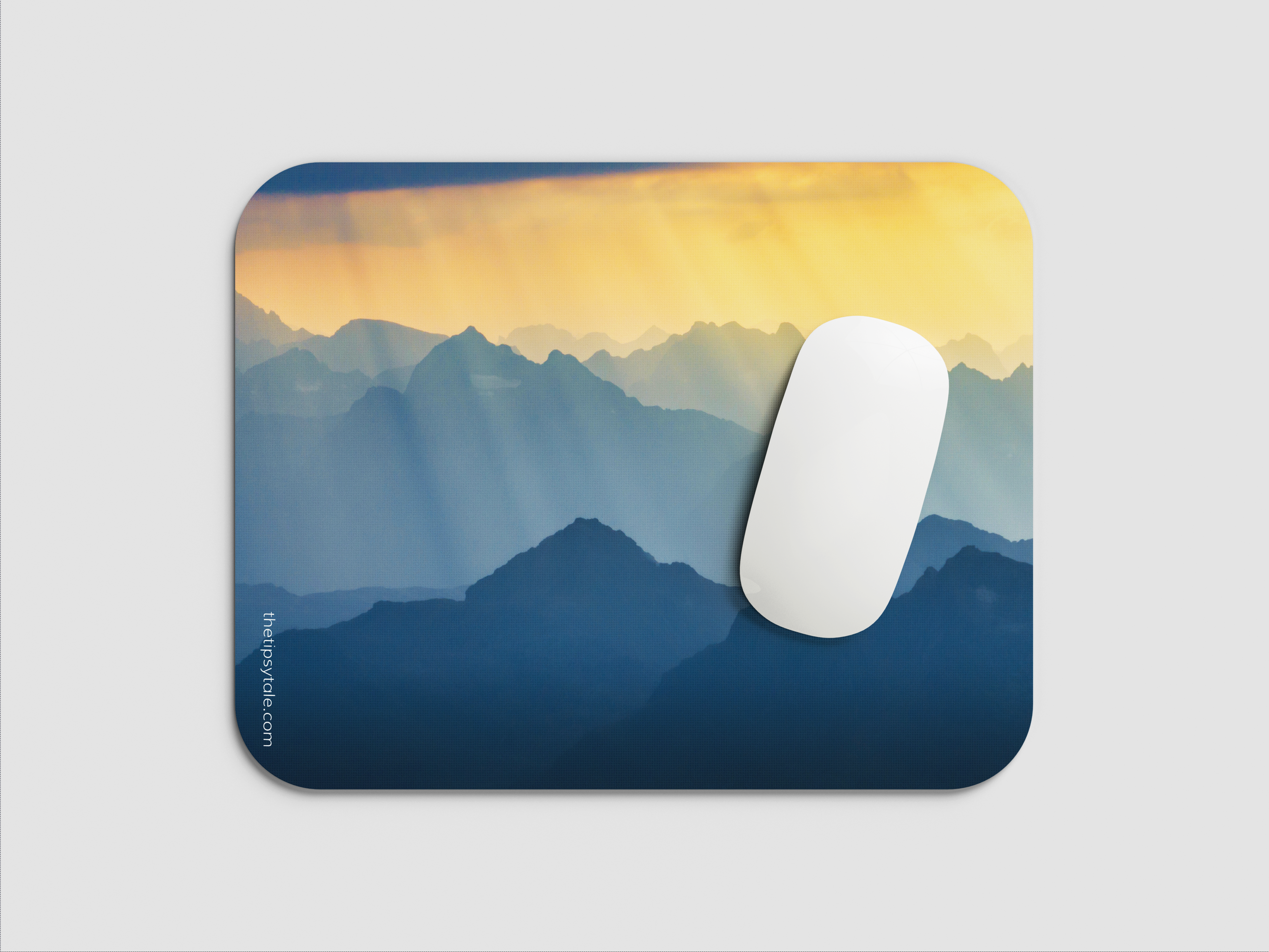 "Nature's Light" Mousepad Enhance Your Workspace with Style