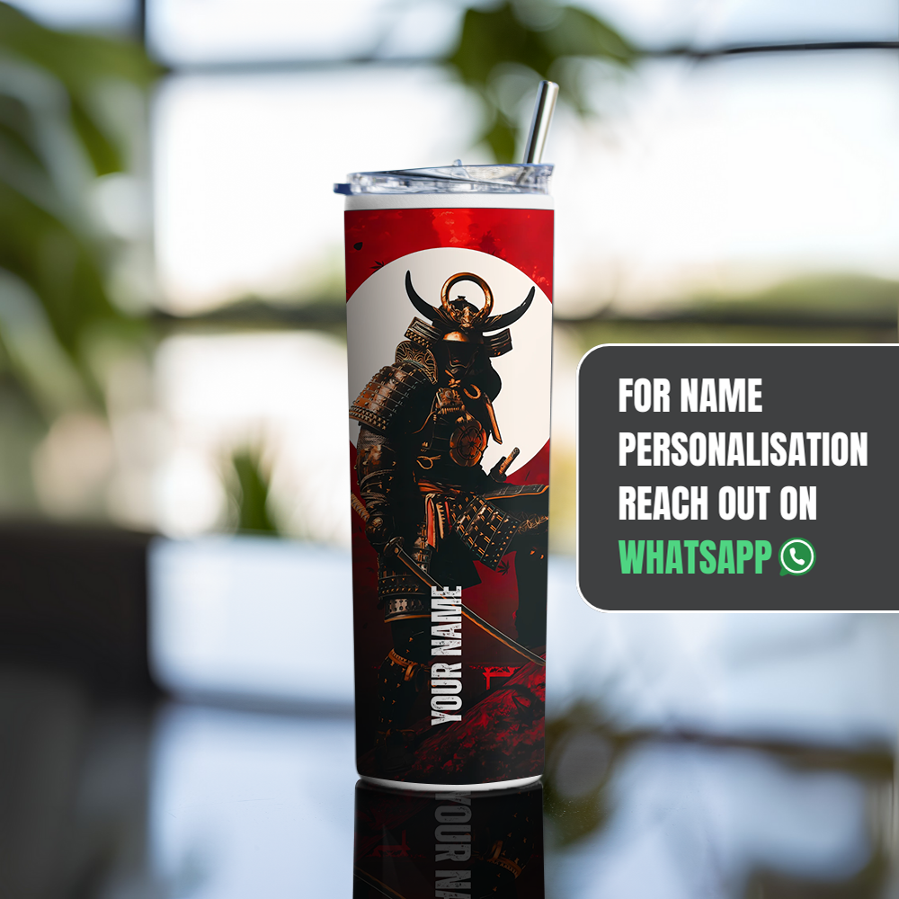 "Yasuke - Assassin's Creed Shadows" Tumbler with Metal Straw