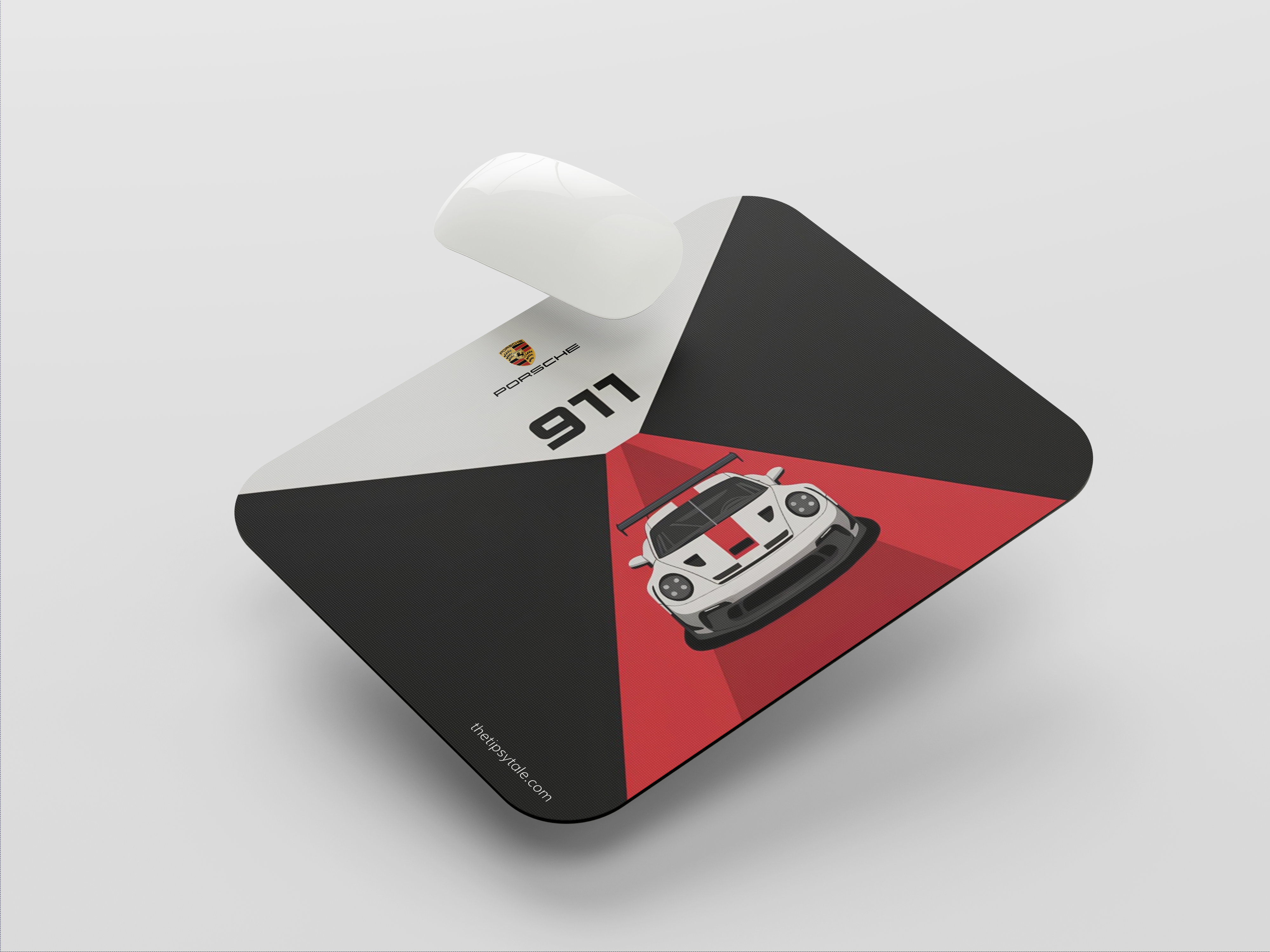 "911- LEGACY OF SPEED" Mousepad Enhance Your Workspace with Style