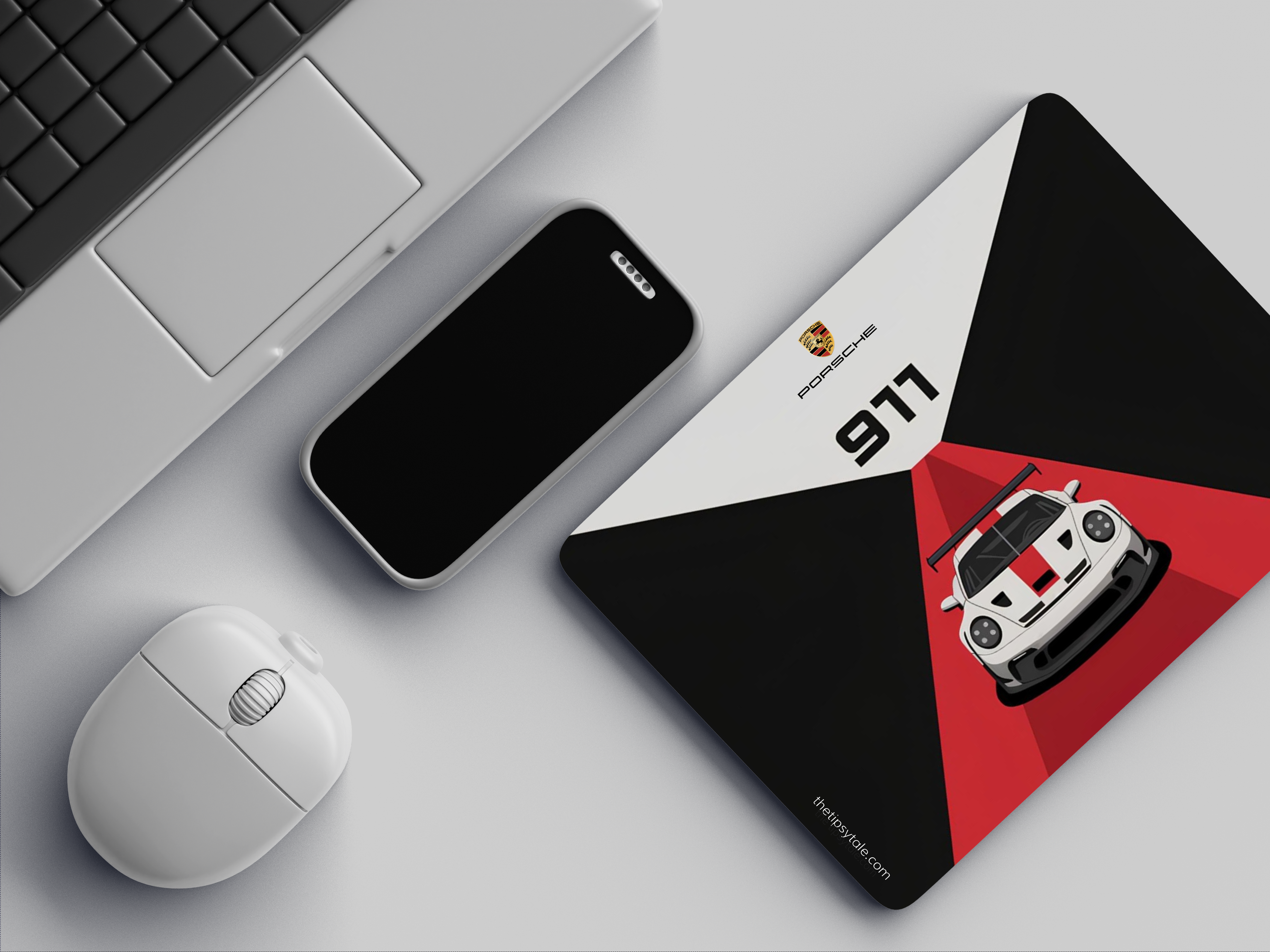 "911- LEGACY OF SPEED" Mousepad Enhance Your Workspace with Style