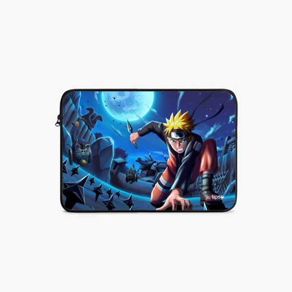 "NARUTO UZUMAKI ACTION POWER" -Laptop Sleeves:Bold Modern Design for Every Size