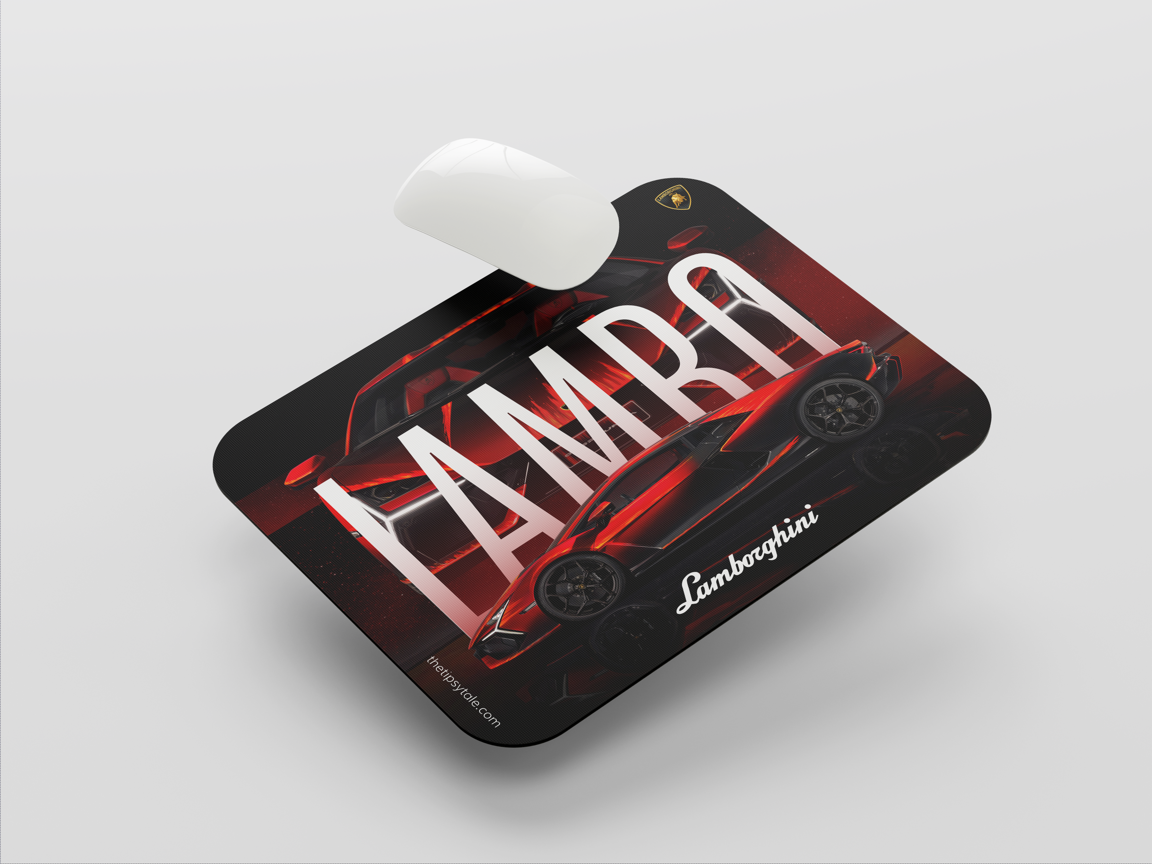 "LAMBO REVUELTO" Mousepad Enhance Your Workspace with Style