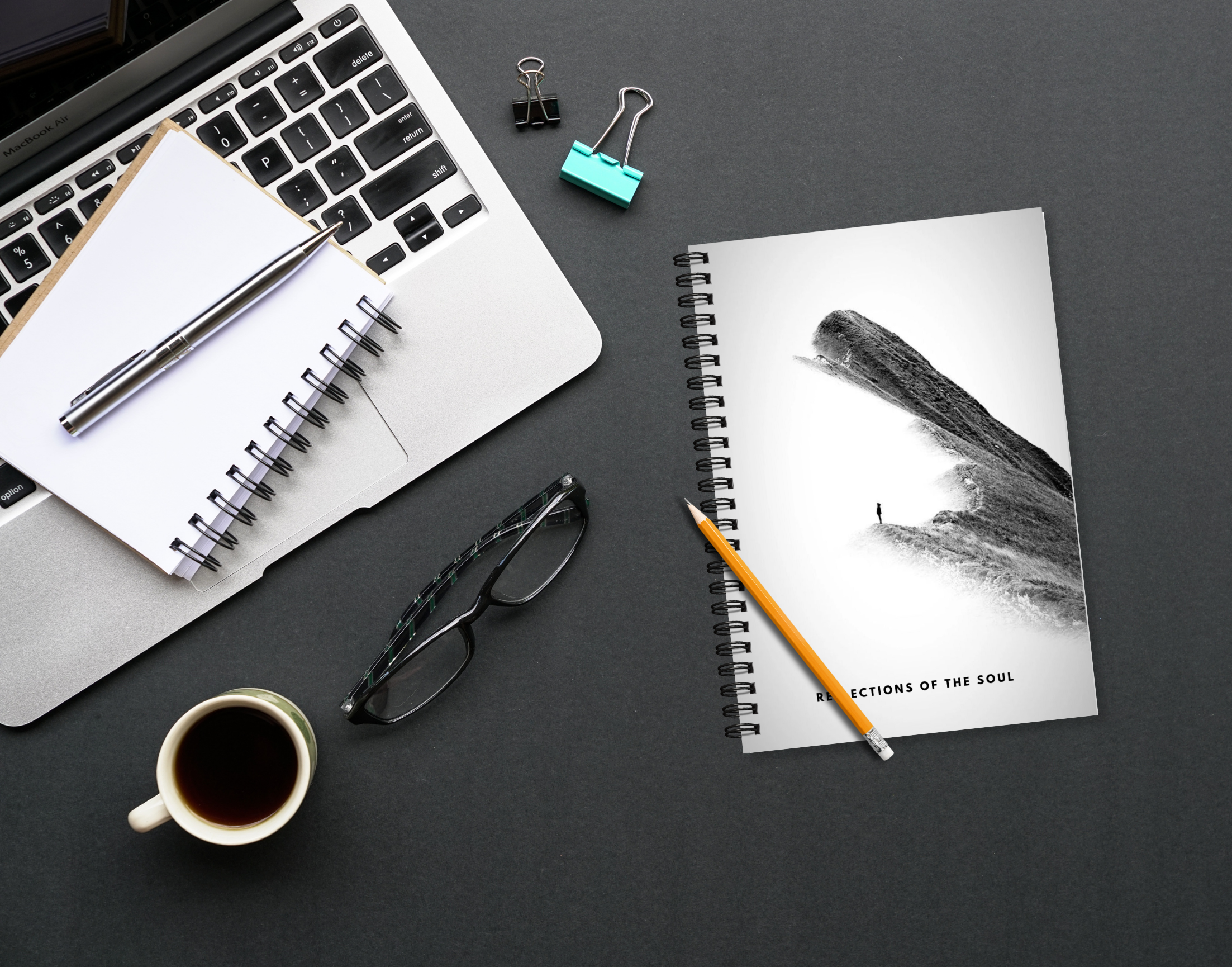 "REFLECTIONS OF SOUL" Elegant & Inspiring Diary for Daily Reflection