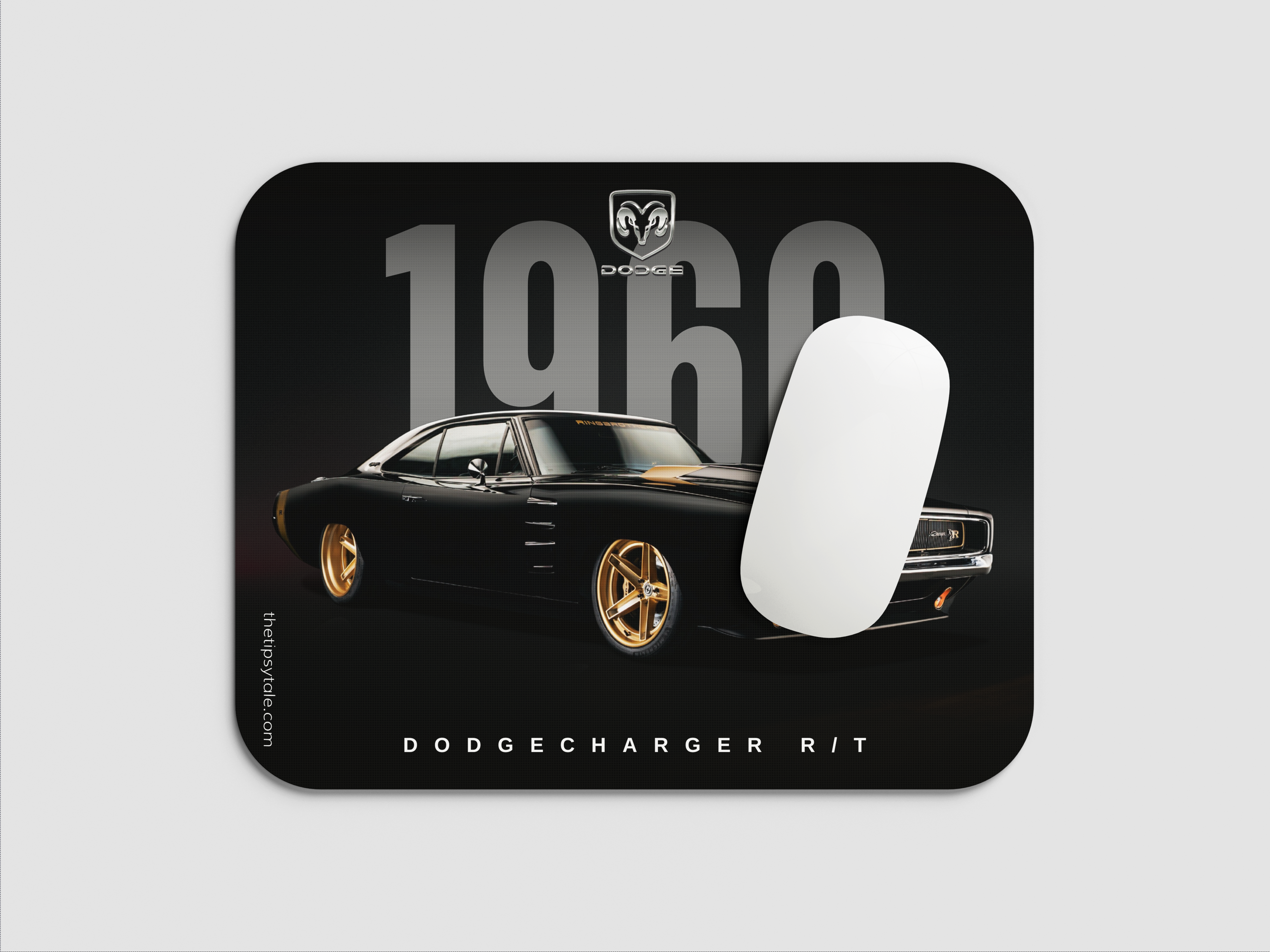 "DODGE CHARGER MODEL" Mousepad Enhance Your Workspace with Style