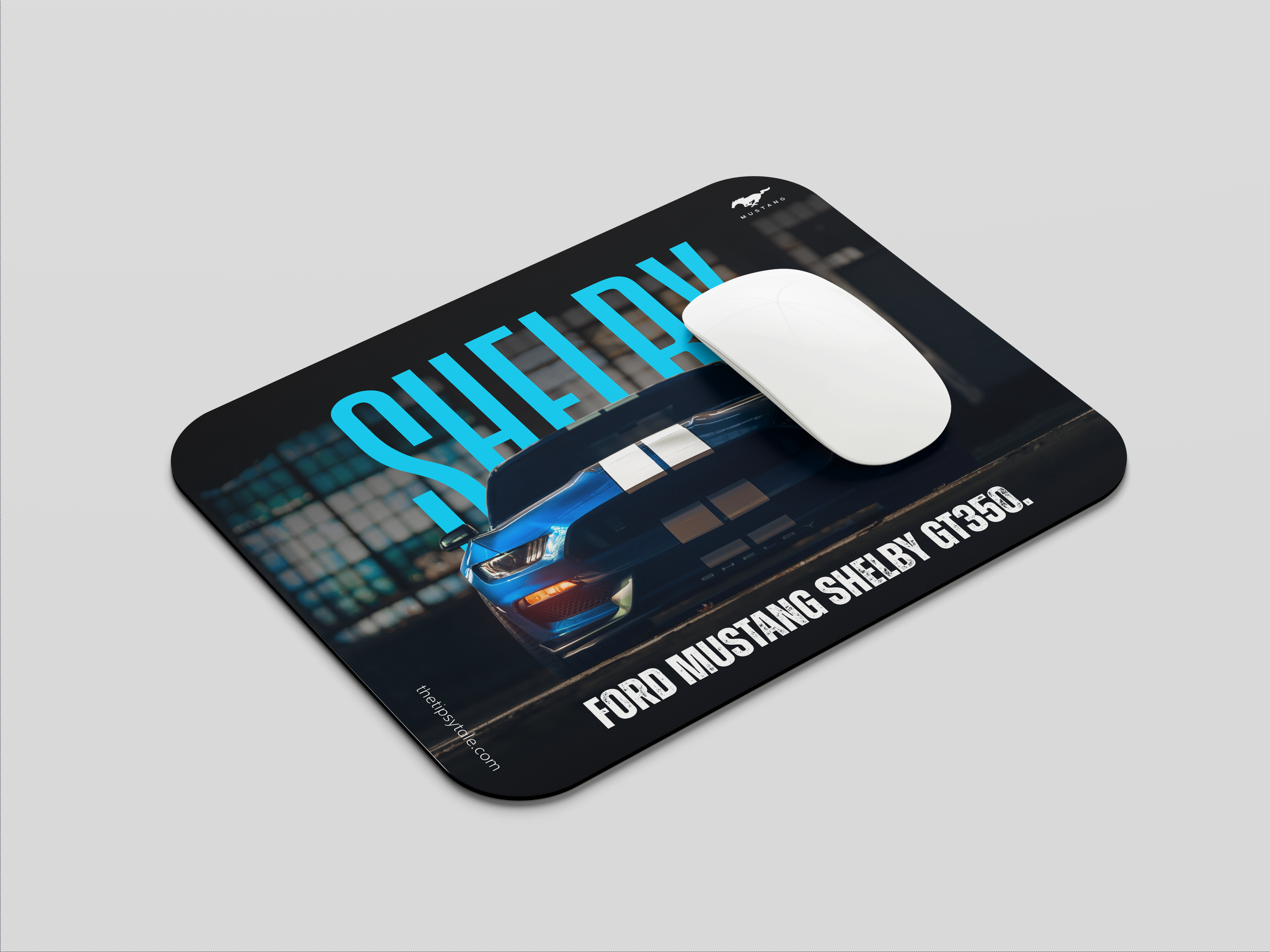 "SHELBY GT350 - FORD" Mousepad Enhance Your Workspace with Style