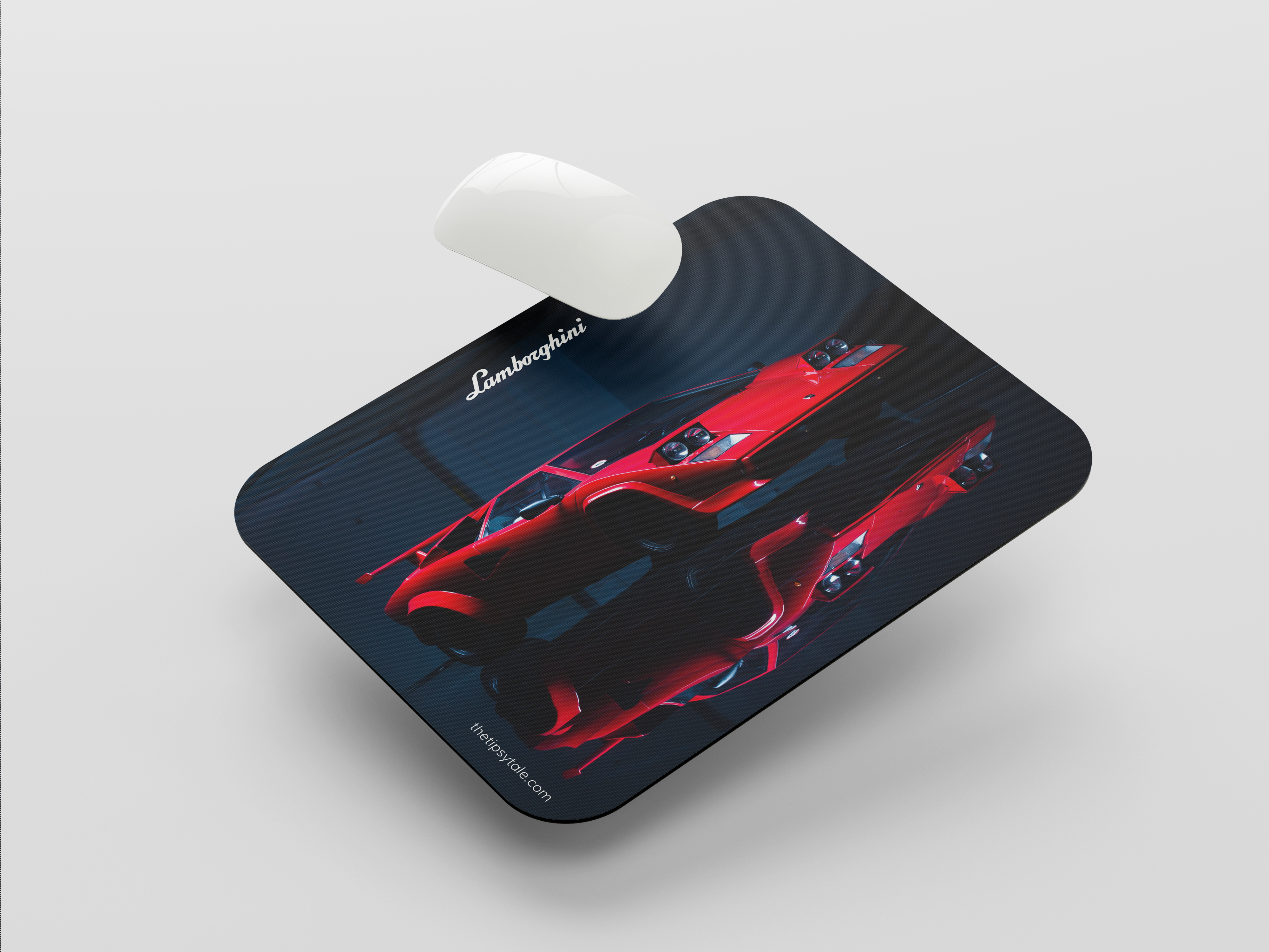 "Lamborghini Countach" Mousepad Enhance Your Workspace with Style
