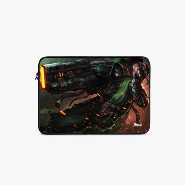 "DOCTOR DOOM - DOPE" -Laptop Sleeves:Bold Modern Design for Every Size