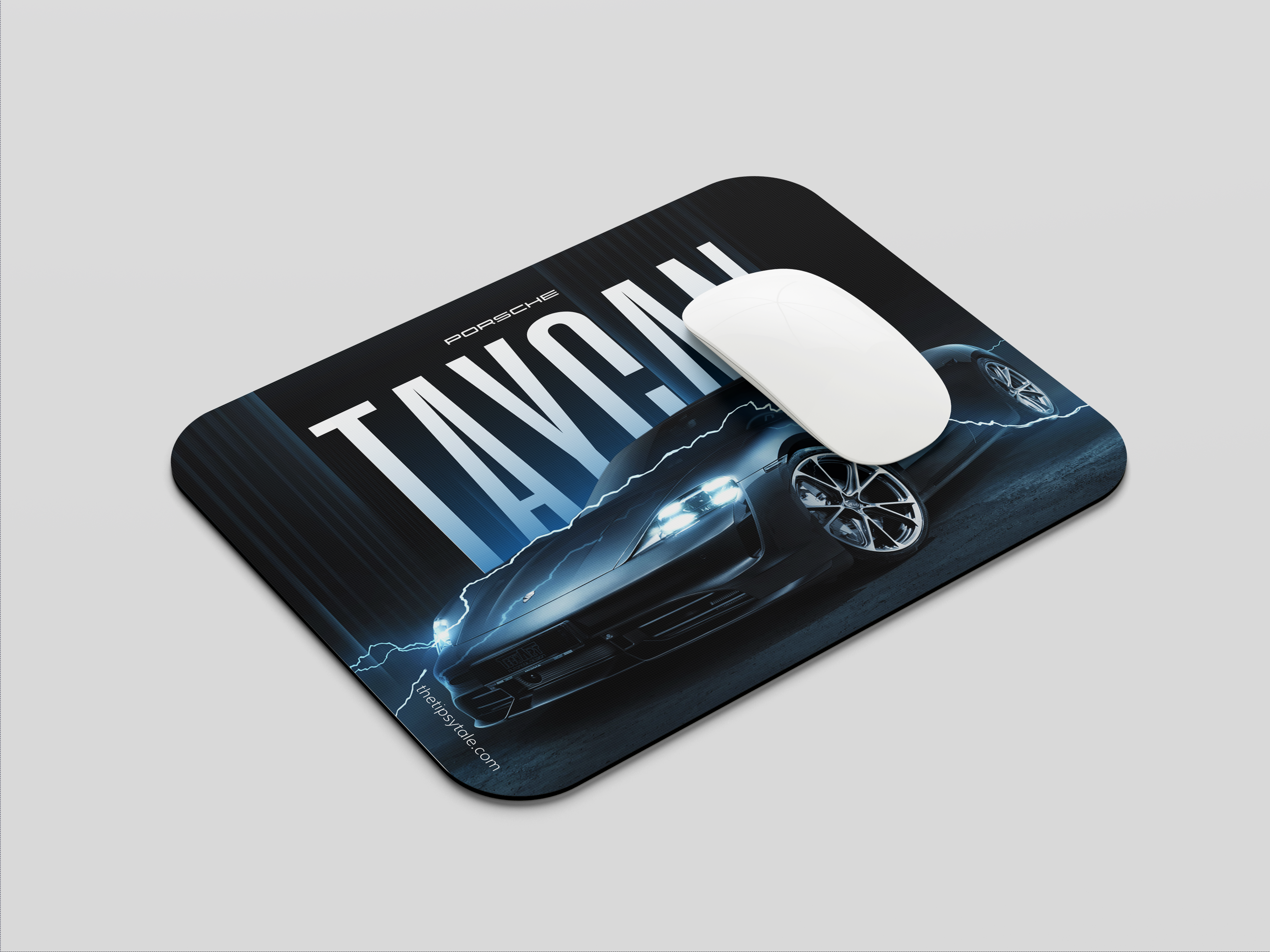 "TAYCAN - PORSCHE" Mousepad Enhance Your Workspace with Style